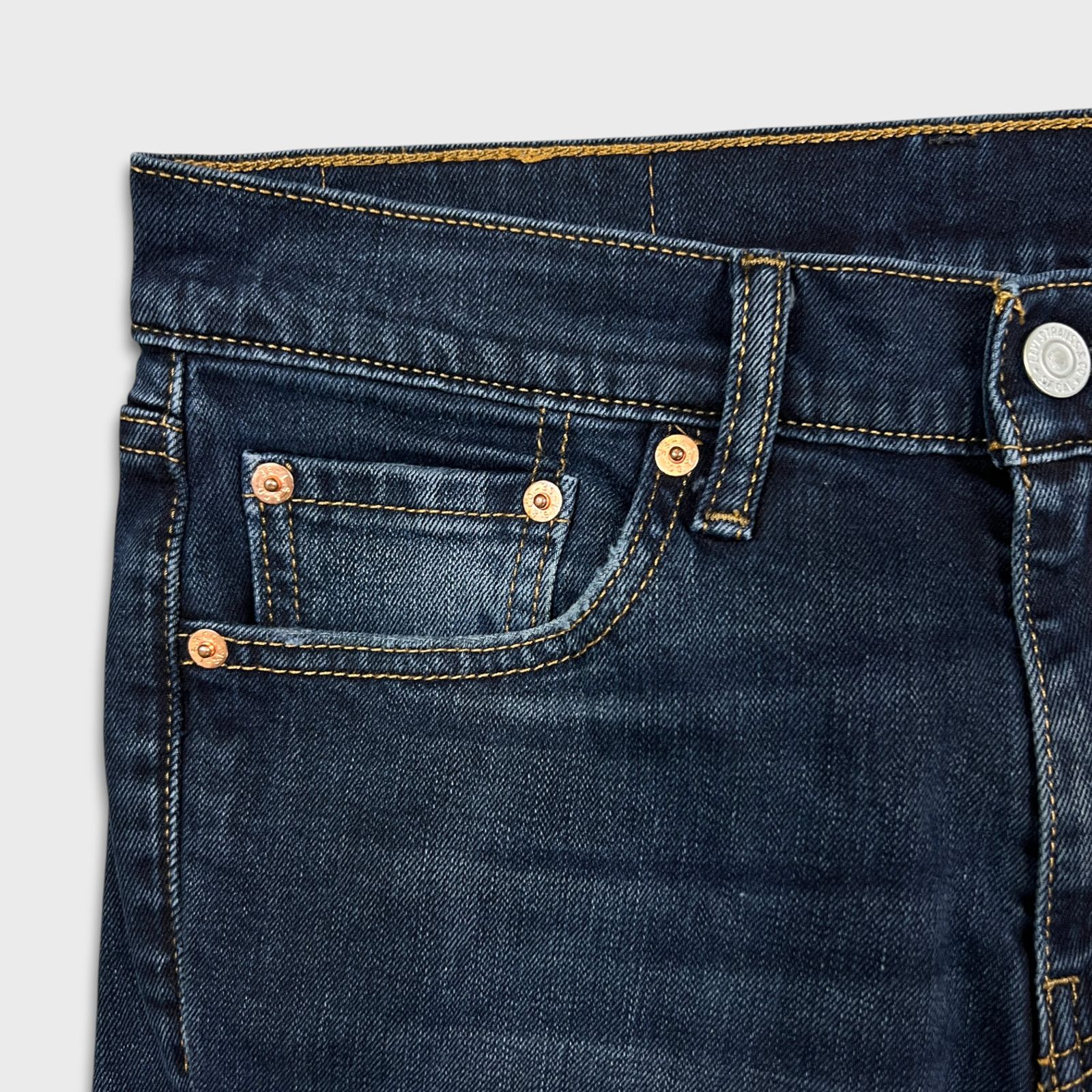 Levi's × Vintage Levi's 511 Jeans 30x29 Slim Fit Faded American Denim Pants Size US 30 / EU 46 - 3 Thumbnail