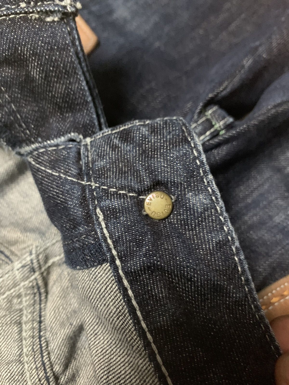 Evisu Y2K Evisu Paris Donna Osaka Mix Leather on Pocket Size 32" / US 10 / IT 46 - 11 Thumbnail