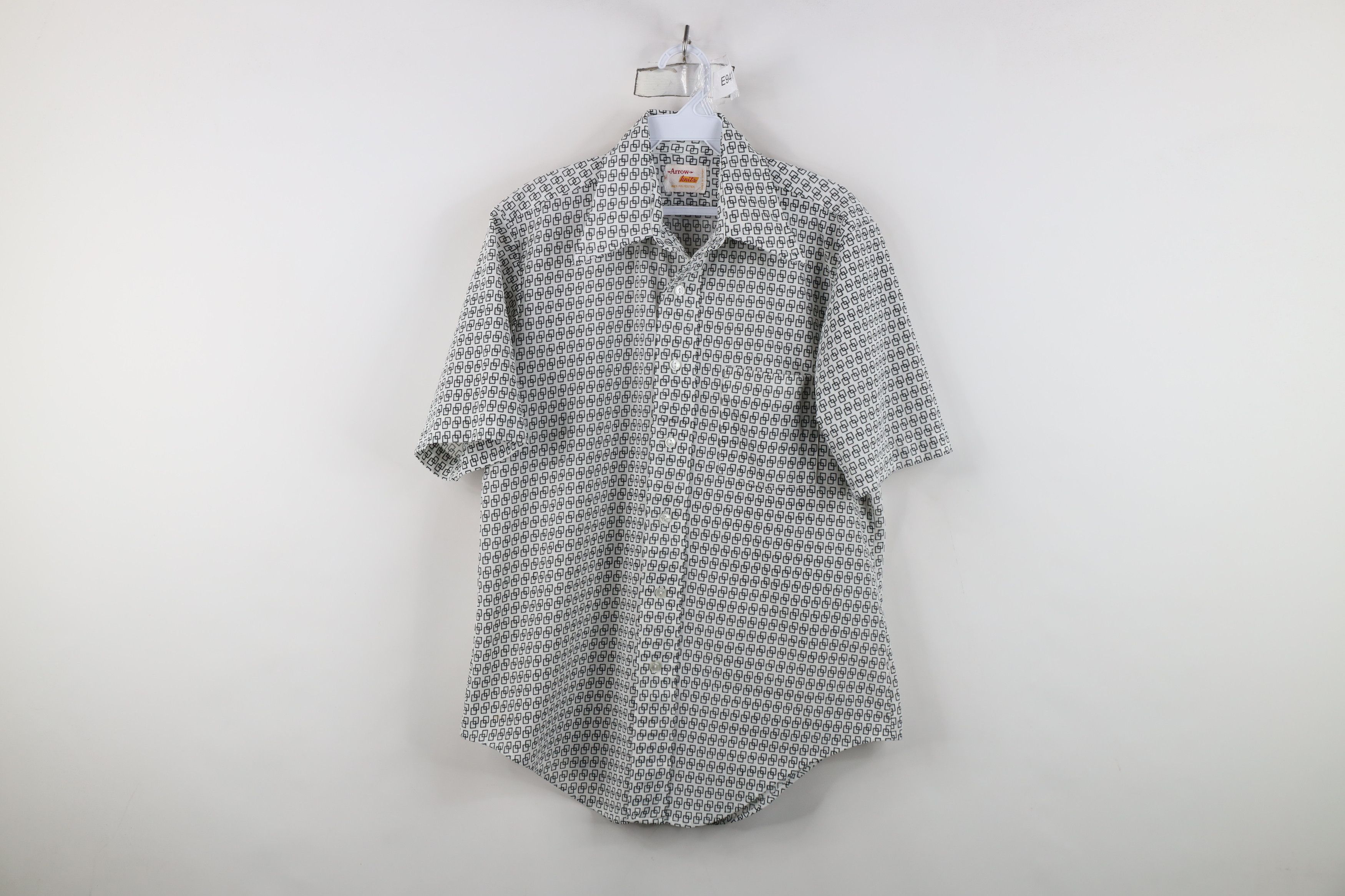 Vintage Vintage 70s Streetwear Short Sleeve Collared Button Shirt Size US M / EU 48-50 / 2 - 1 Thumbnail