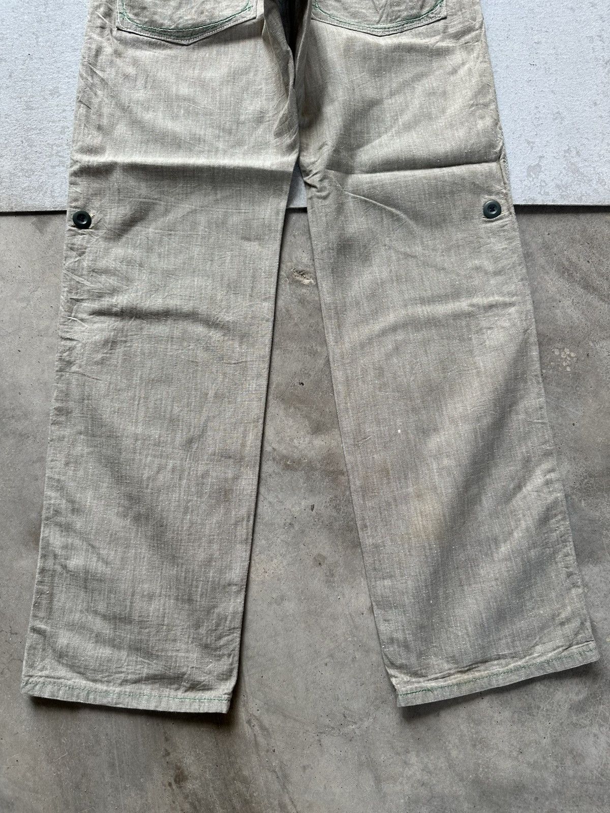 Vintage 702RS Vintage EDWIN TOKYO-JAPAN Jean Roll Ups Denim Pants Size US 33 - 14 Thumbnail