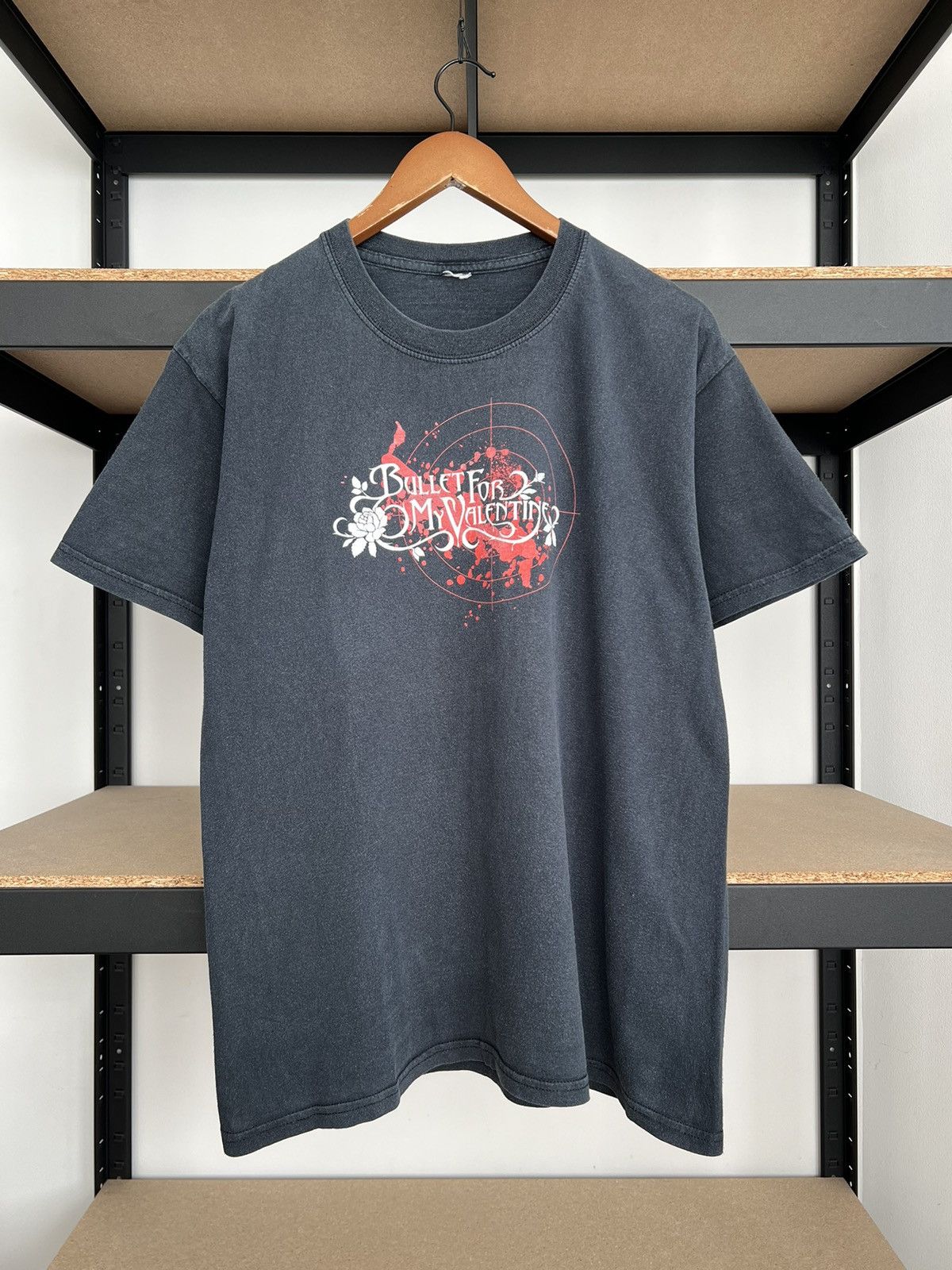 Band Tees Vintage 2000s Bullet for my Valentine Black T-shirt Size US M / EU 48-50 / 2 - 1 Thumbnail