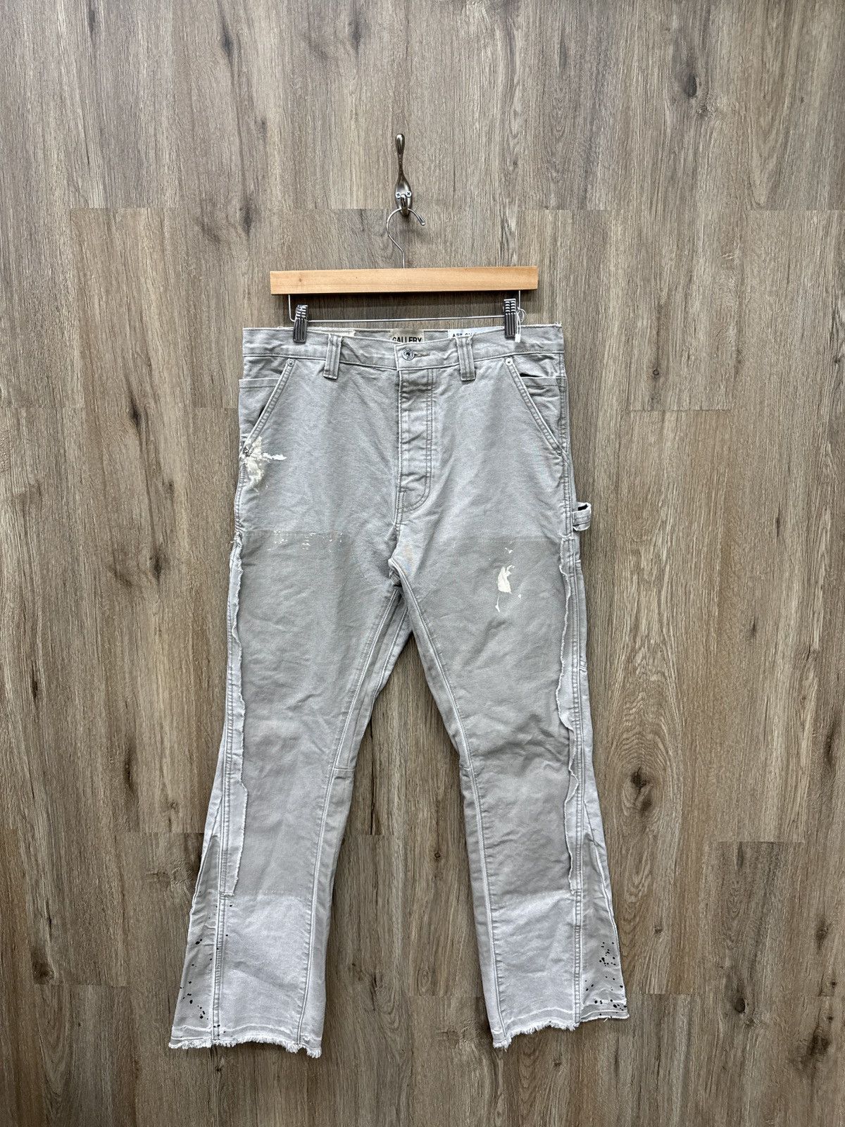 Gallery Dept. Gallery Dept Grey Carpenter Pants Size US 33 - 1 Thumbnail