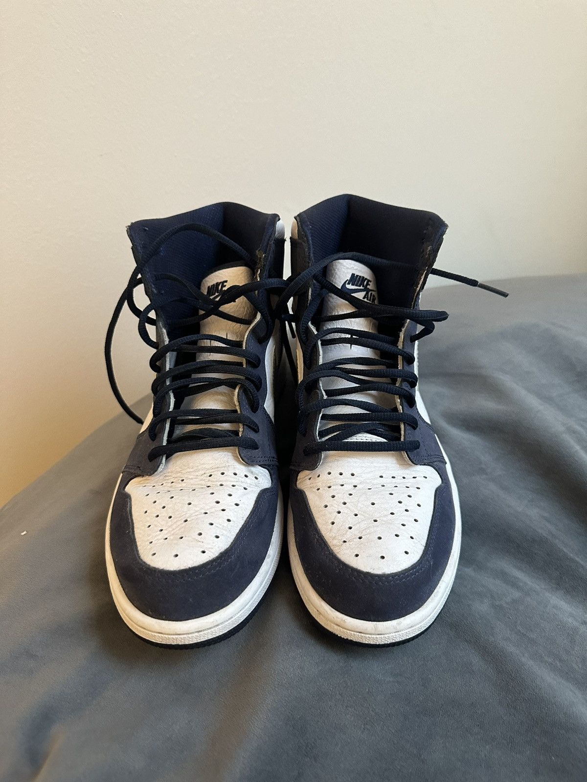 Jordan Brand Jordan 1 Retro High CO.JP Midnight Navy 2020 Size US 12 / EU 45 - 3 Thumbnail