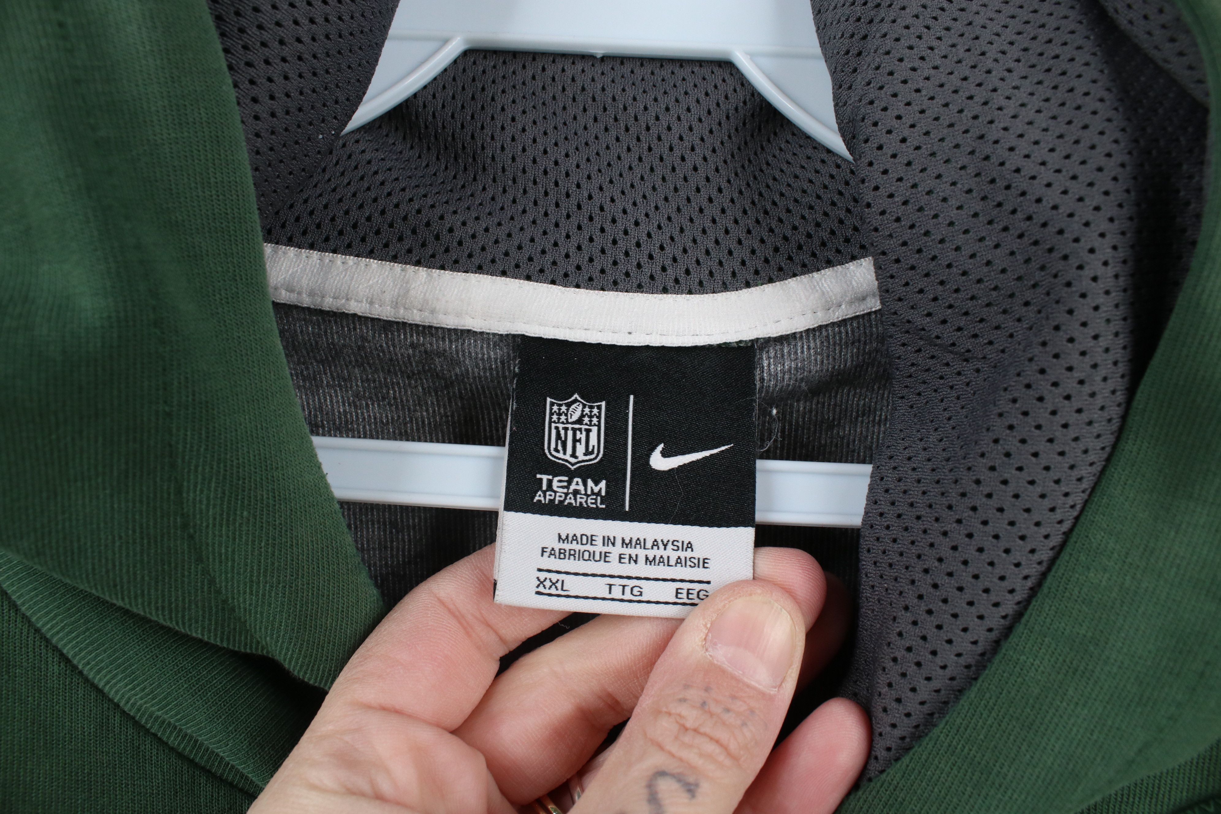 Nike × Vintage Nike On Field Green Bay Packers Football Hoodie Sweatshirt Size US XXL / EU 58 / 5 - 12 Thumbnail