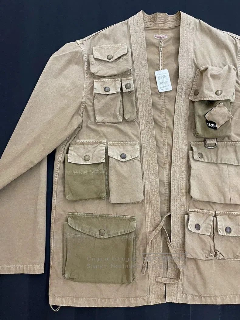 Kapital KAPITAL Functional Fishing Jacket Coat. Size US XL / EU 56 / 4 - 6 Thumbnail