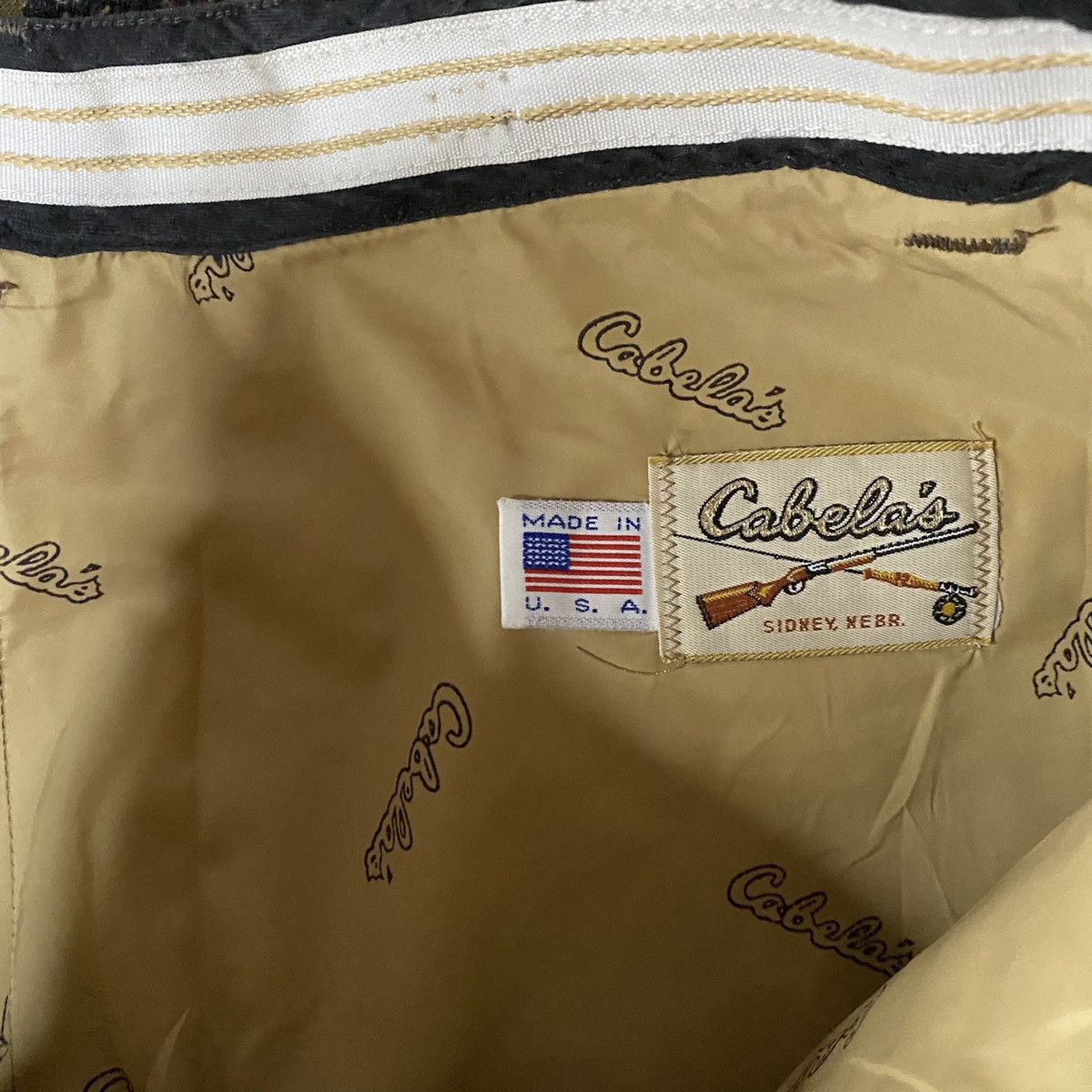 Cabelas × Vintage 1980s Cabelas Camo Hunting Pants Size US 36 / EU 52 - 6 Thumbnail
