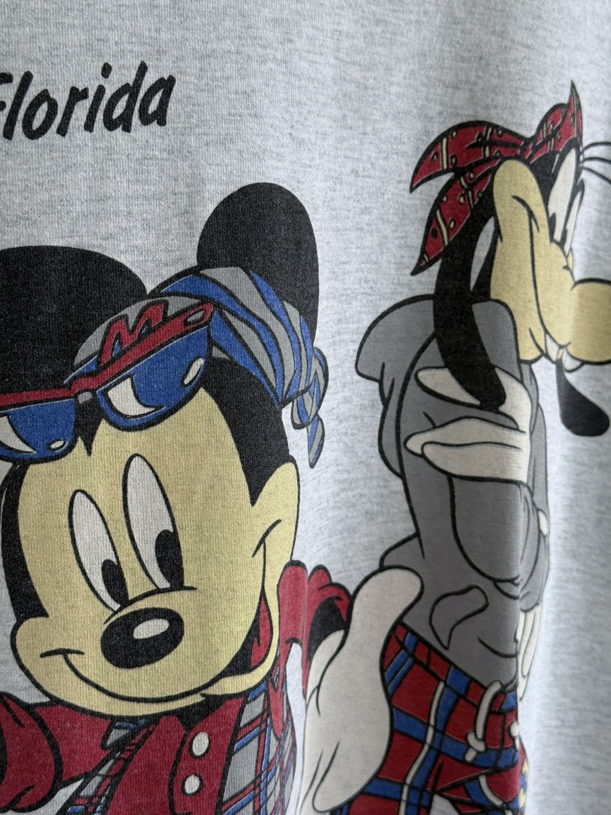 Disney Vintage 90s Mickey Mouse Goofy Graphic T-Shirt Size US XL / EU 56 / 4 - 6 Thumbnail