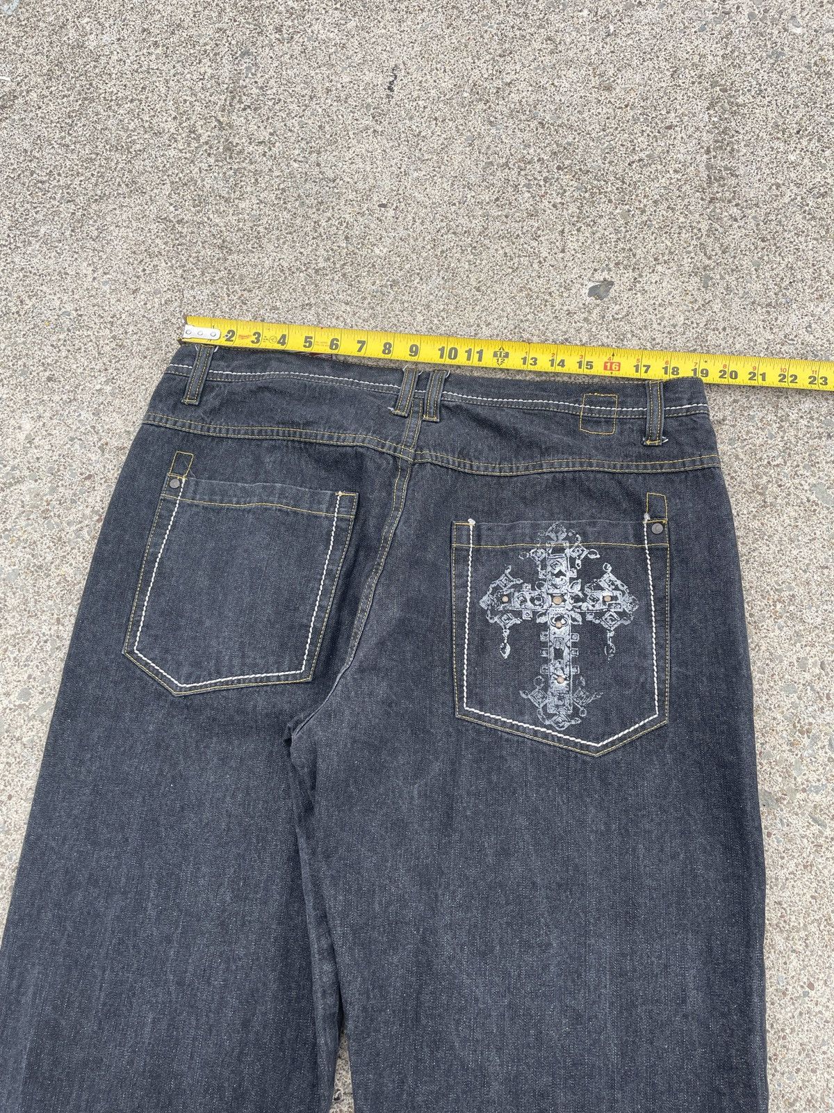 Karl Kani Kani Gold Baggy Y2K Jeans Size US 38 / EU 54 - 6 Thumbnail