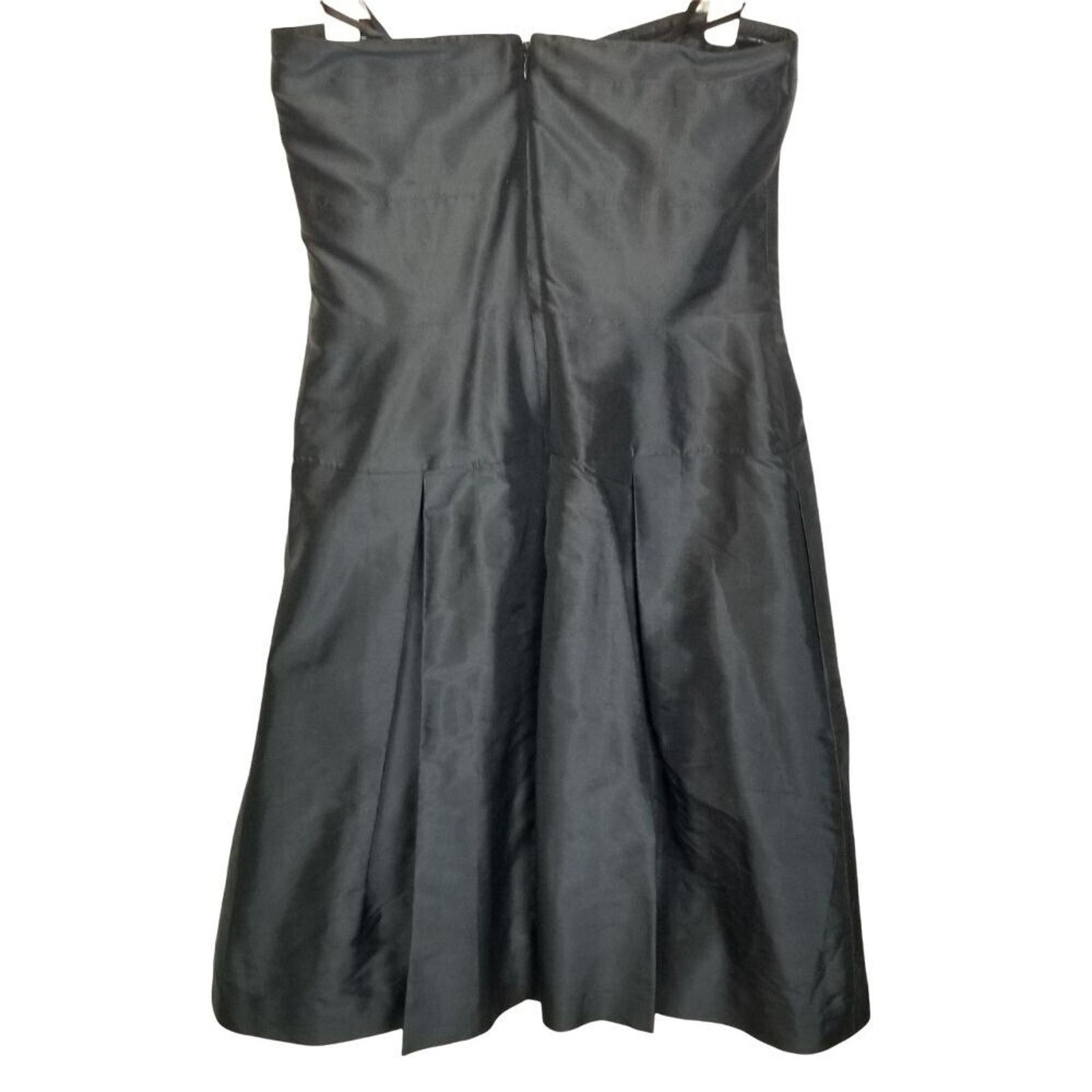 Lauren Ralph Lauren Lauren Ralph Lauren Womens Silk Hoco Strapless Mini Dress 4 Size S / US 4 / IT 40 - 6 Thumbnail
