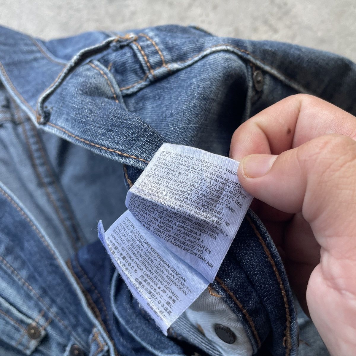 Japanese Brand Vintage Japanese Old Navy Faded Jeans Denim Distressed Pants Size US 34 / EU 50 - 10 Thumbnail