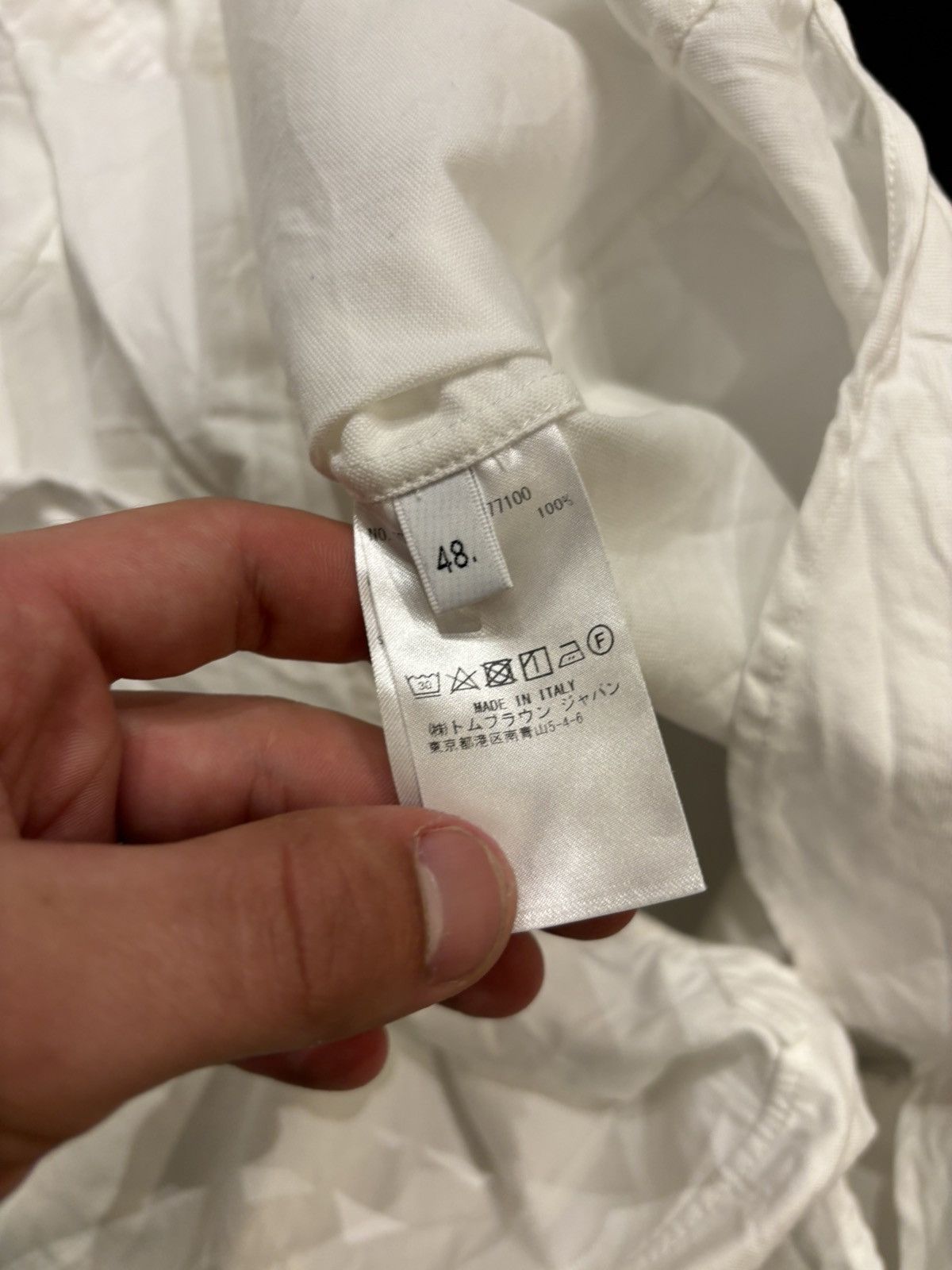 Thom Browne Thom Browne Button Down Knee Length Shirt Size US M / EU 48-50 / 2 - 4 Thumbnail