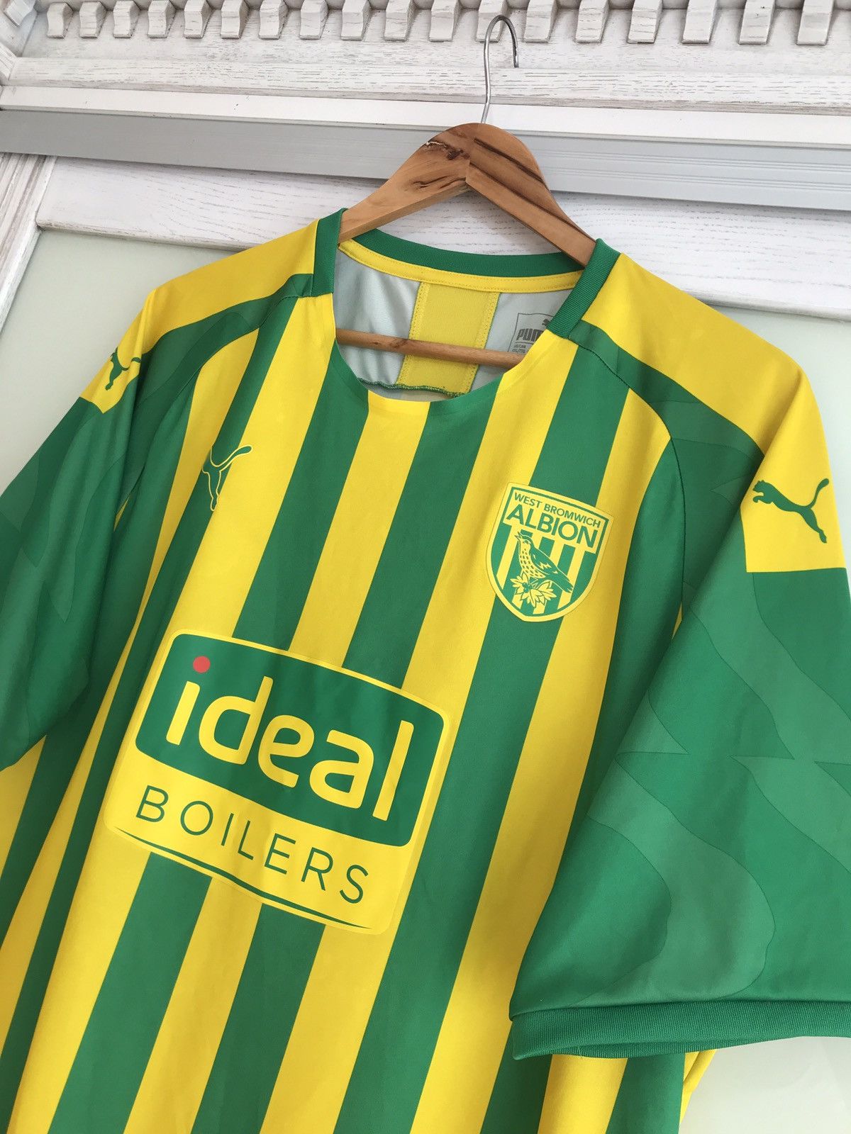 Puma West Bromwich 2019-2020 Away Soccer Jersey Football Kit Size US XXL / EU 58 / 5 - 4 Thumbnail