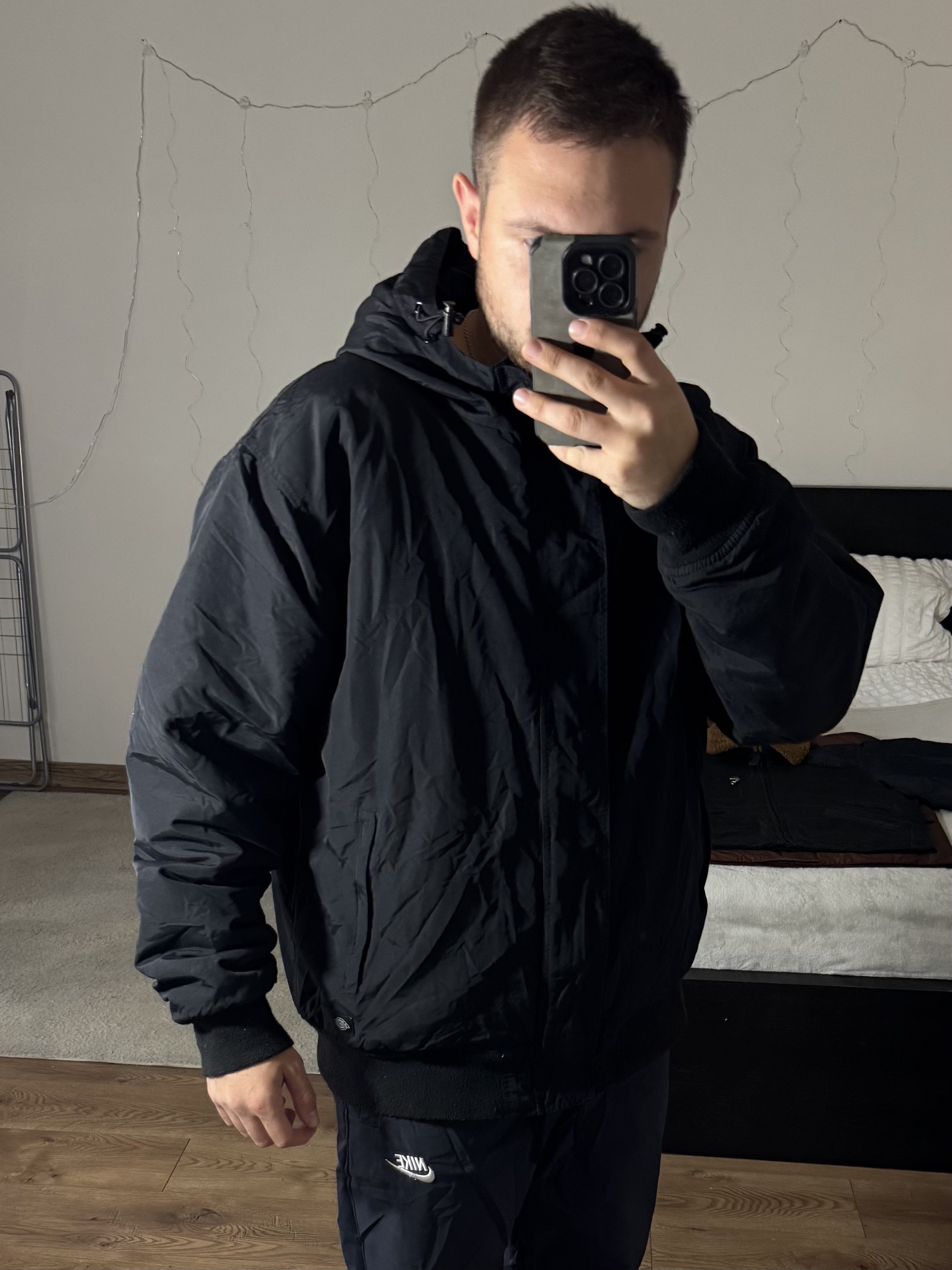 Dickies Dickies Vintage Black Bomber Jacket Streetwear y2k Size US XXL / EU 58 / 5 - 18 Thumbnail