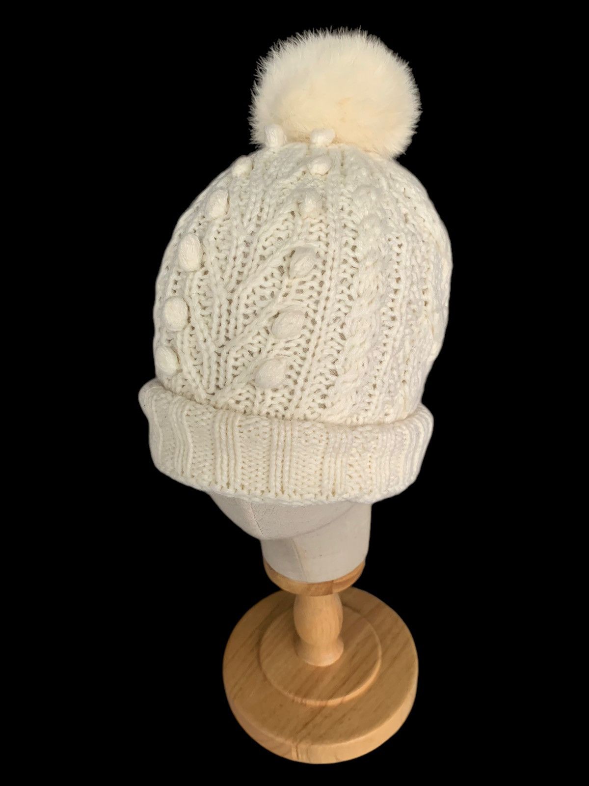 Japanese Brand × Vintage Knitted Crochet Rare Beanie Hats Size ONE SIZE - 2 Thumbnail