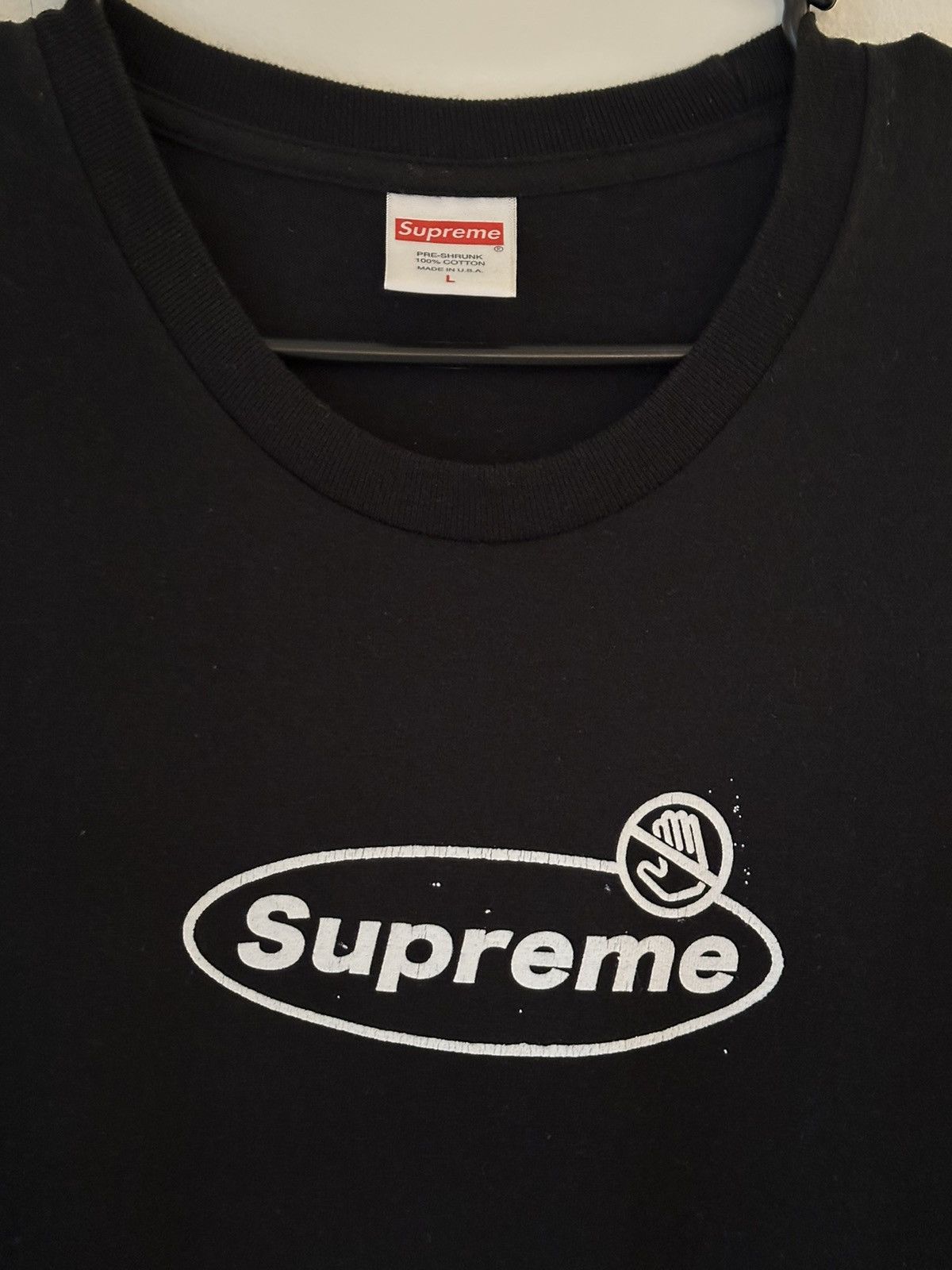 Supreme Supreme Warning Tee Size US L / EU 52-54 / 3 - 2 Thumbnail