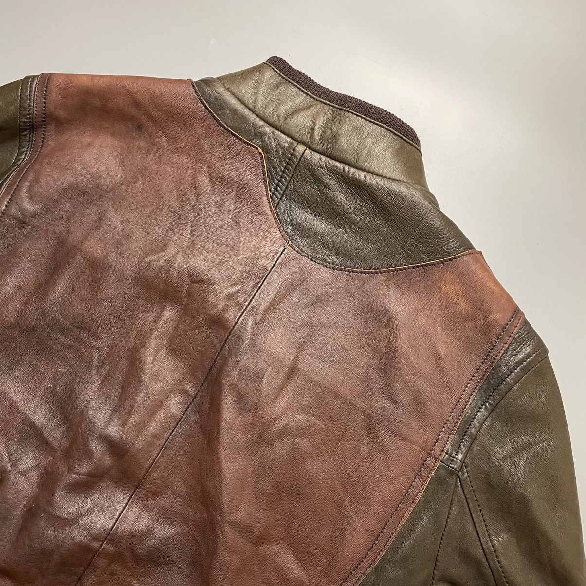 Maison Margiela Maison Margiela AW13 line 10 Patch Leather jacket Size US M / EU 48-50 / 2 - 16 Thumbnail