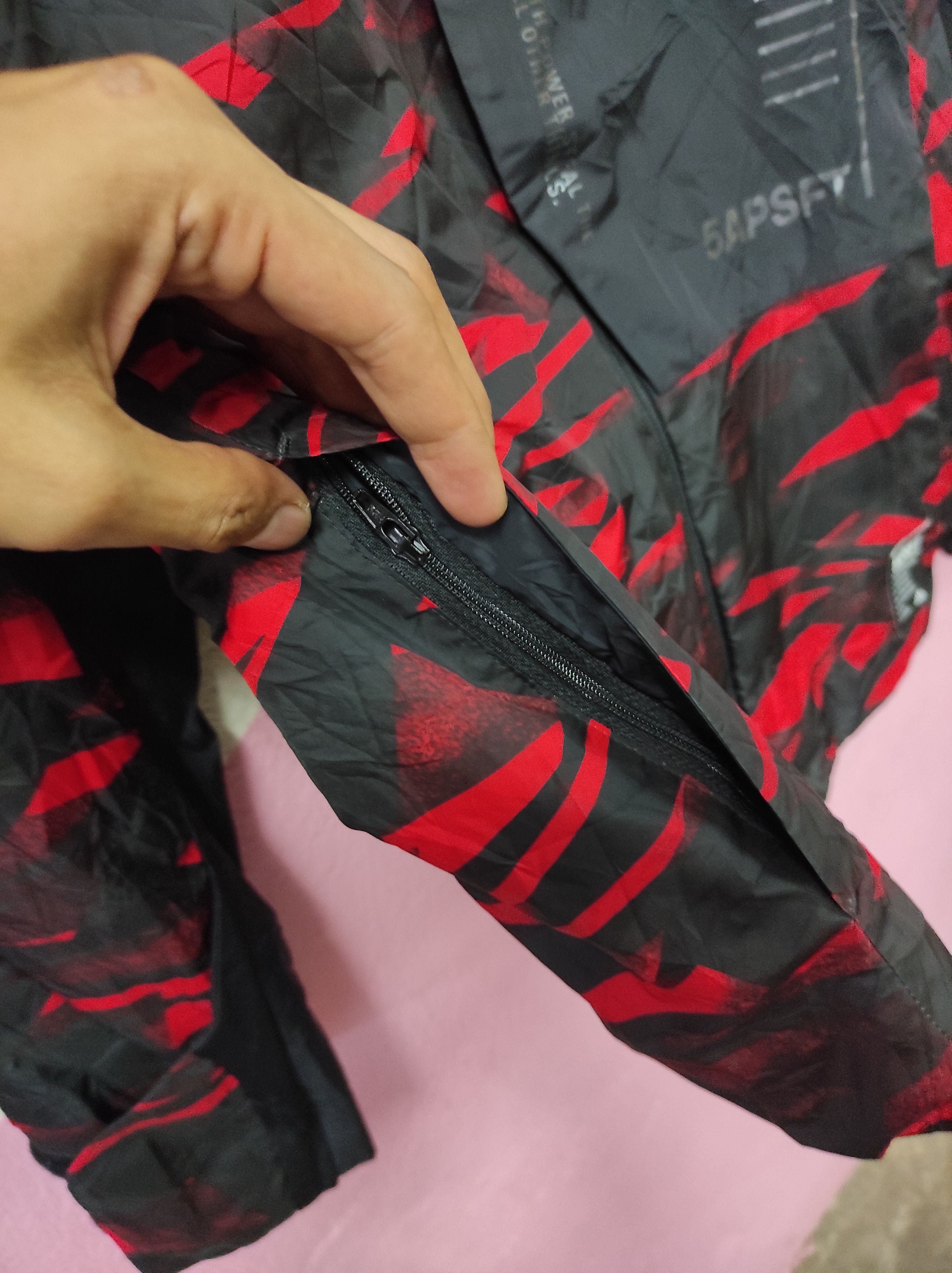 Adidas ADIDAS 5APSFT THREE STRIPES CAMOUFLAGE LIGHT JACKET HOODED Size US M / EU 48-50 / 2 - 7 Thumbnail