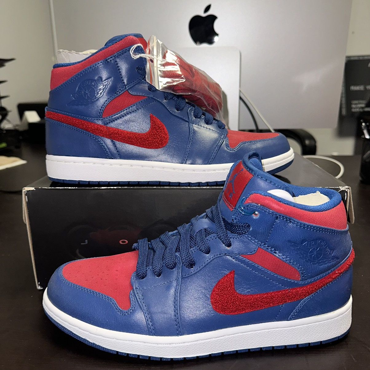 image of Size 10 - Nike Air Jordan 1 Phat Premier 375173-461 Shoes in Blue, Men's