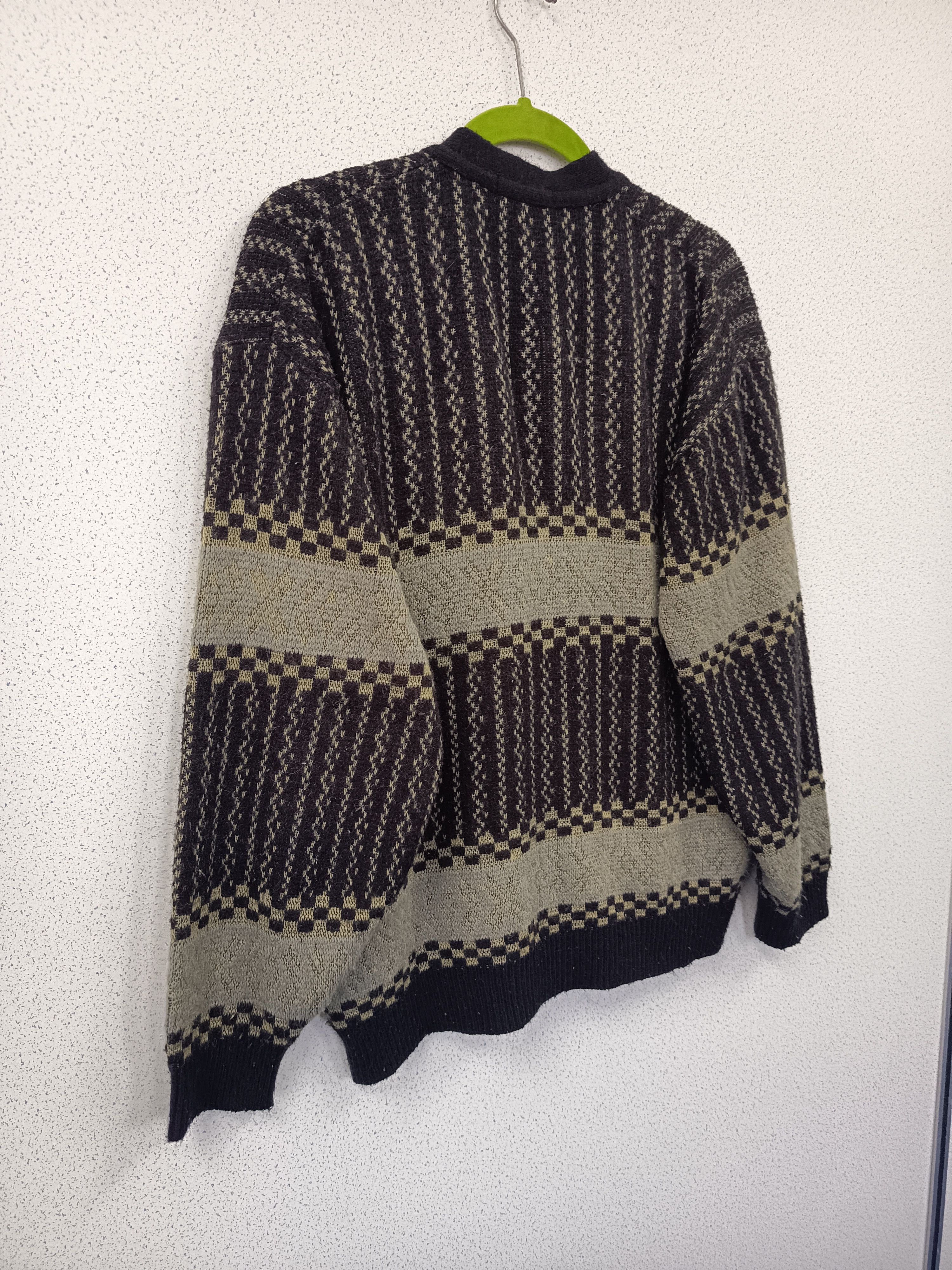 Vintage AlcottHouse Vintage Knit Cardigan – Patterned Retro Style Size US L / EU 52-54 / 3 - 6 Thumbnail