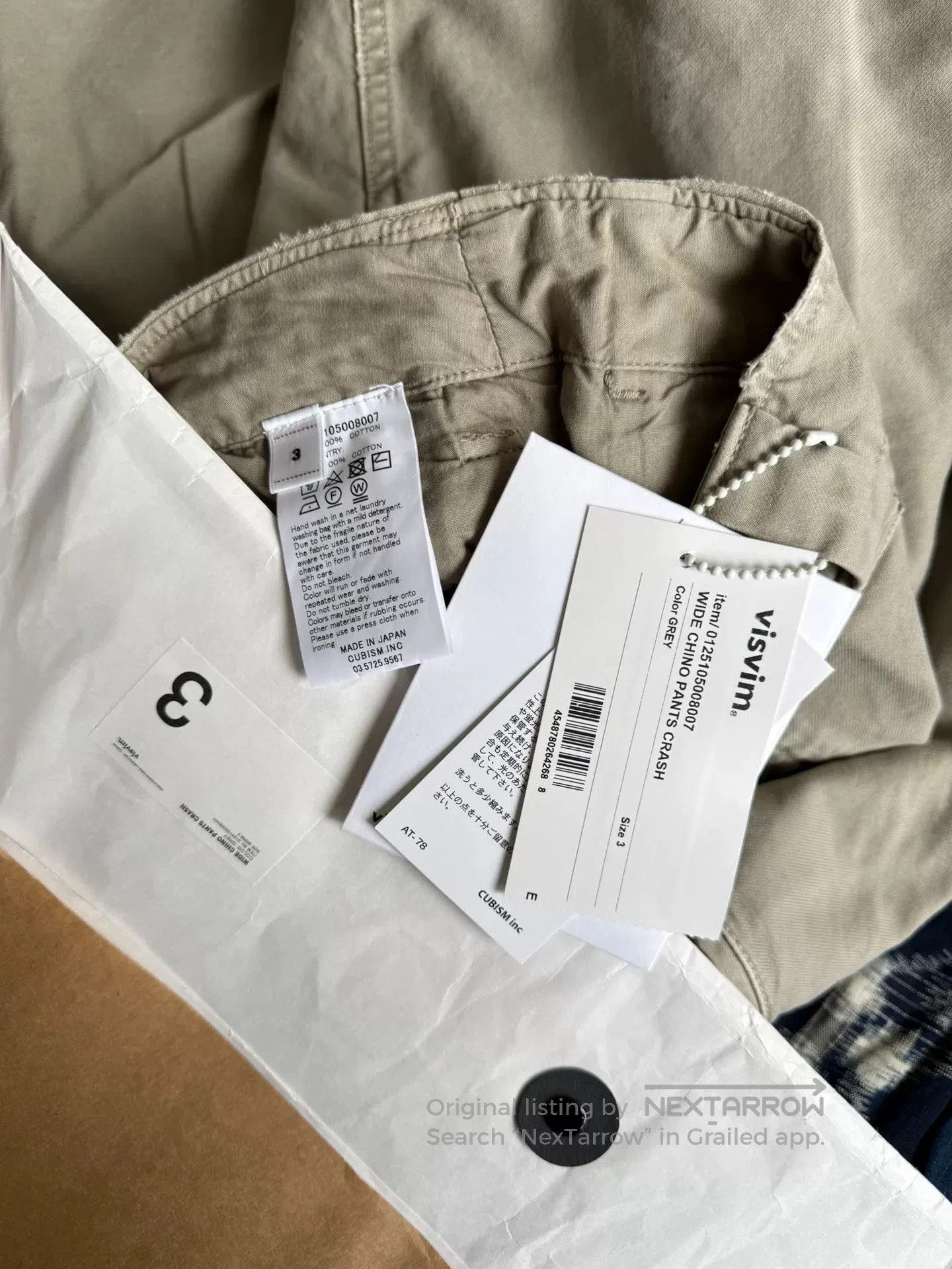 Visvim visvim Wide Chino Pants Crash FIL. Size US 26 / EU 42 - 9 Thumbnail