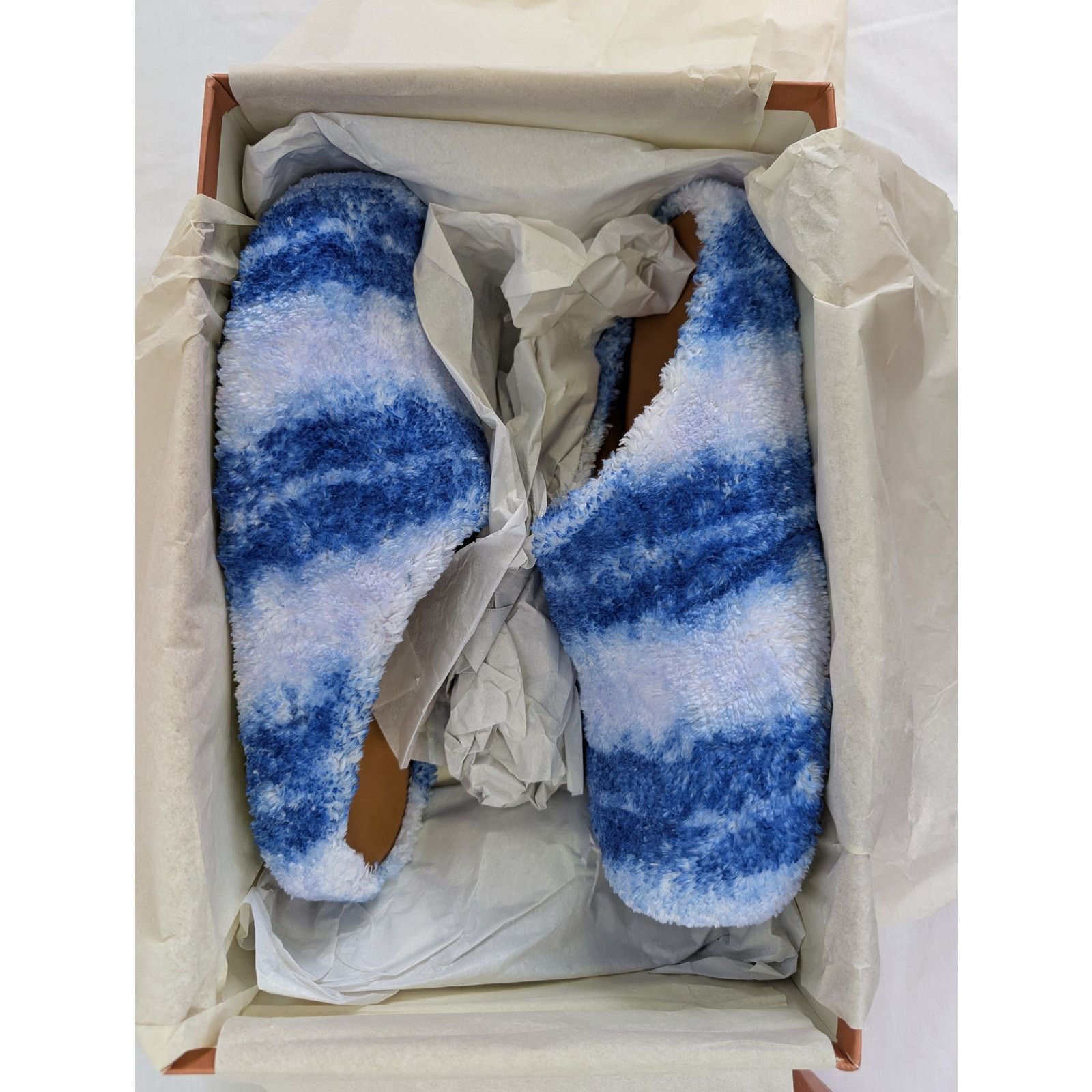 Marni o1rshd1 Furry Fussbet Mules / Slippers in Blue Size US 12 / EU 45 - 16 Thumbnail