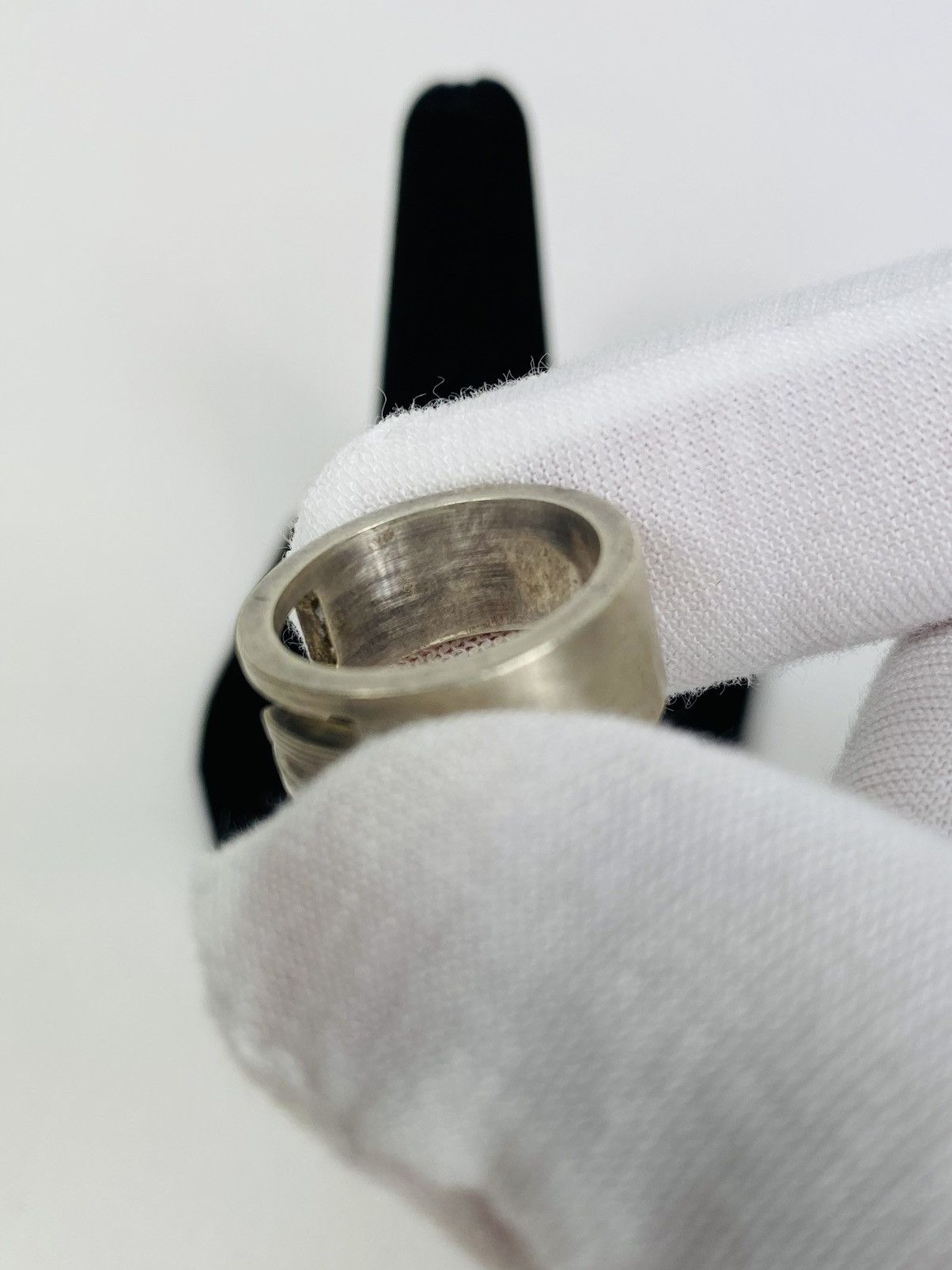 Gucci Gucci .925 Silver G Ring size IT 9 Size ONE SIZE - 5 Thumbnail