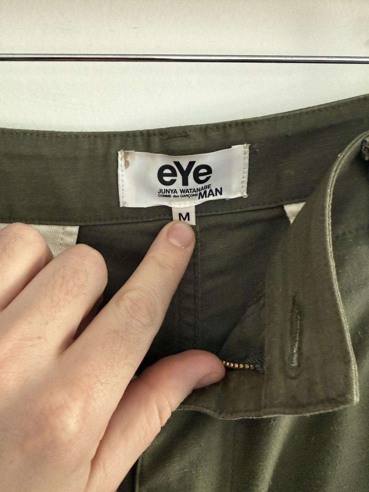 Junya Watanabe Junya Wantanabe Green cargos 32 Size US 32 / EU 48 - 3 Thumbnail