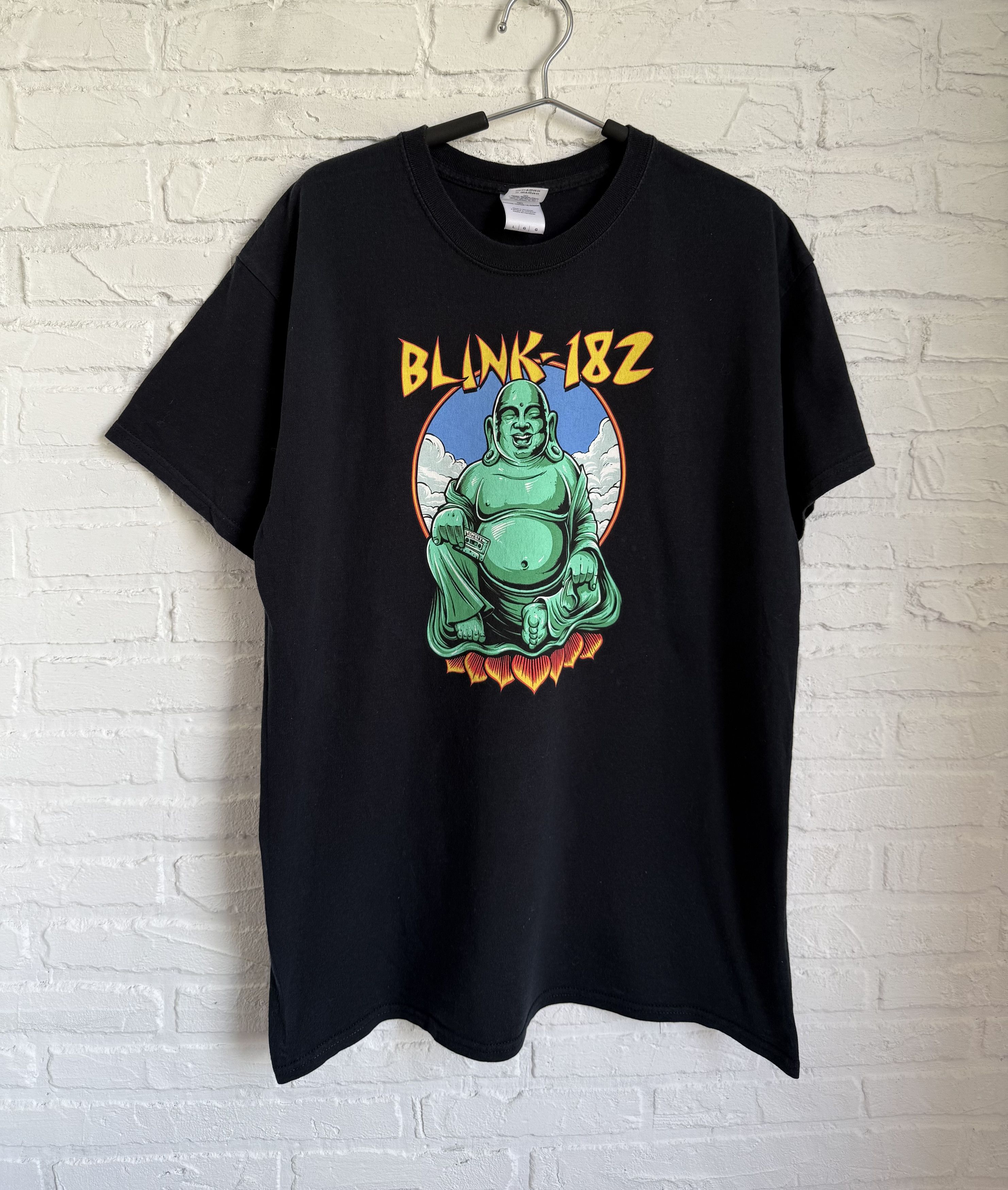 Band Tees Vintage 2000s Blink 182 buddha t-shirt Size US L / EU 52-54 / 3 - 1 Thumbnail