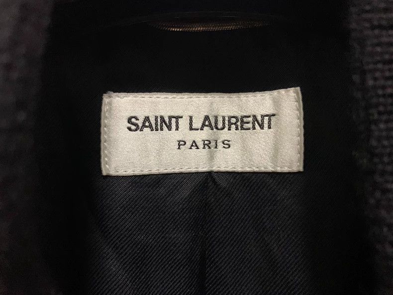 Saint Laurent Paris Saint laurent paris 16 SS dark blue patchwork leather Teddy Size US M / EU 48-50 / 2 - 3 Thumbnail