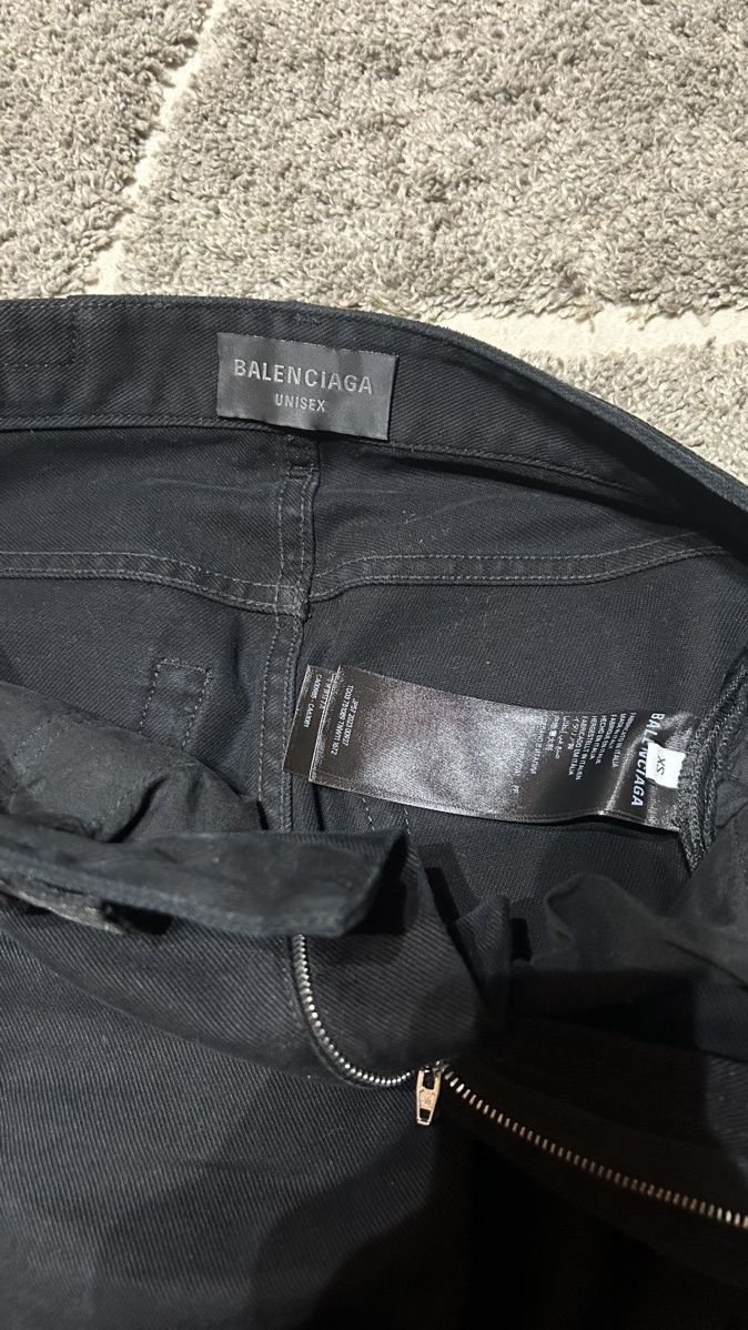 Balenciaga Sunfaded Flare Denim Size US 29 - 3 Thumbnail