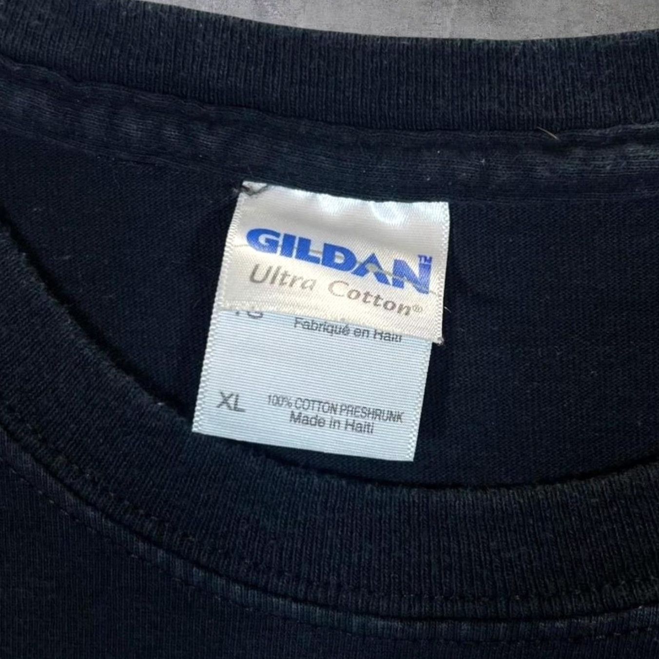 Gildan Ferndale State Champions "Cal Ripken" Baseball Sports Graphic Black T-Shirt XL Mens Short Sleeve Round Neck Size US XL / EU 56 / 4 - 3 Thumbnail