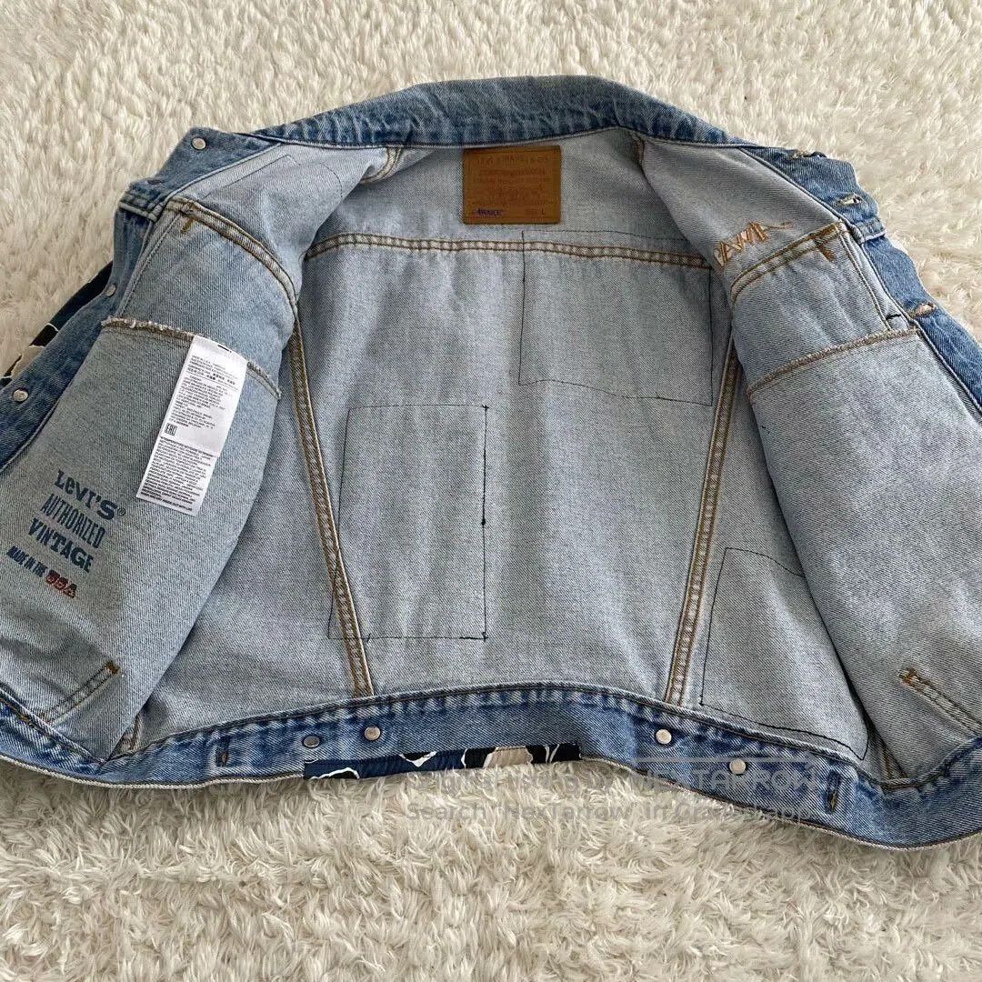 Levi's levi's x awake ny patchwork denim jacket. Size US L / EU 52-54 / 3 - 3 Thumbnail