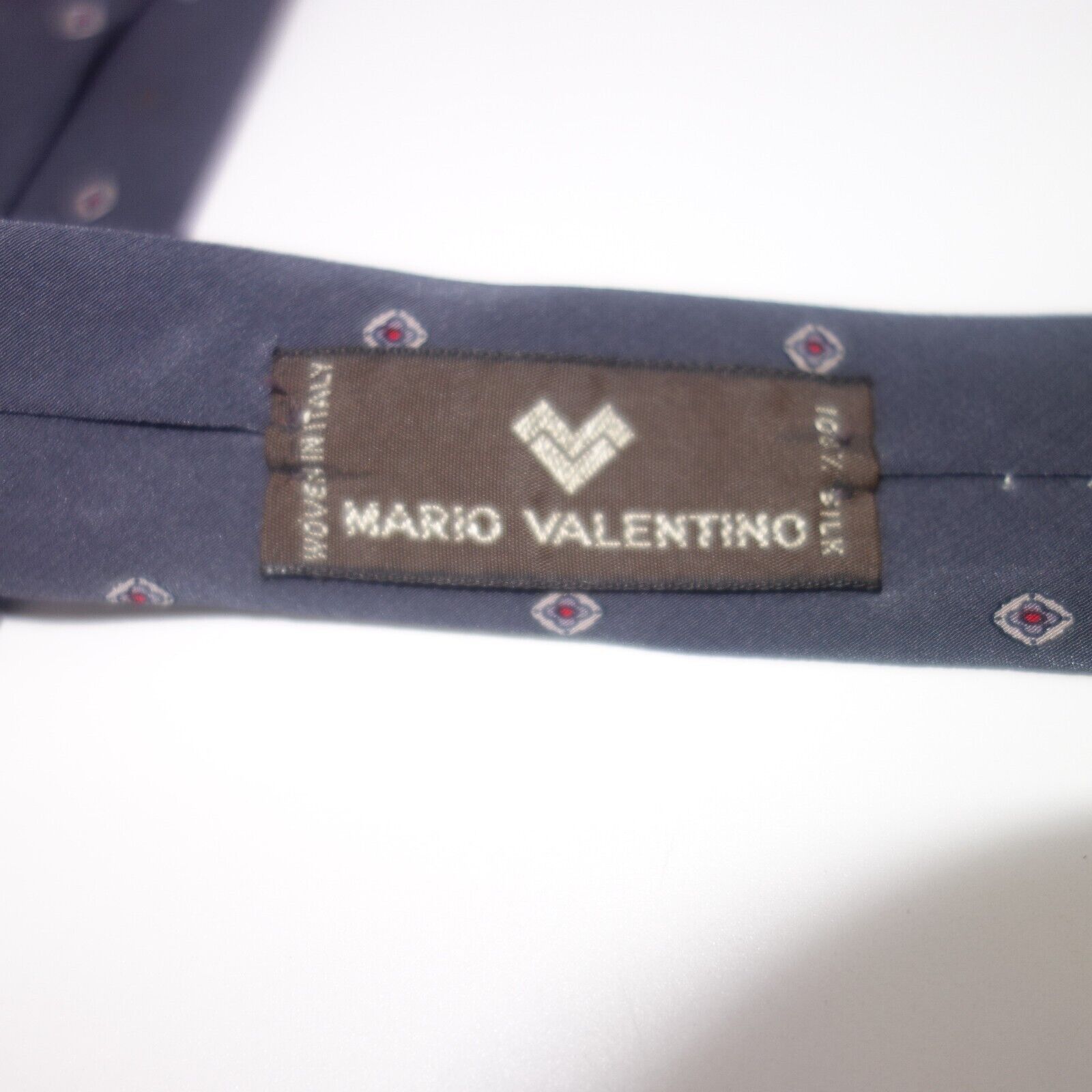 Mario Valentino Vintage Mario Valentino 100% Italian Silk Men's Neck Tie Size ONE SIZE - 5 Thumbnail