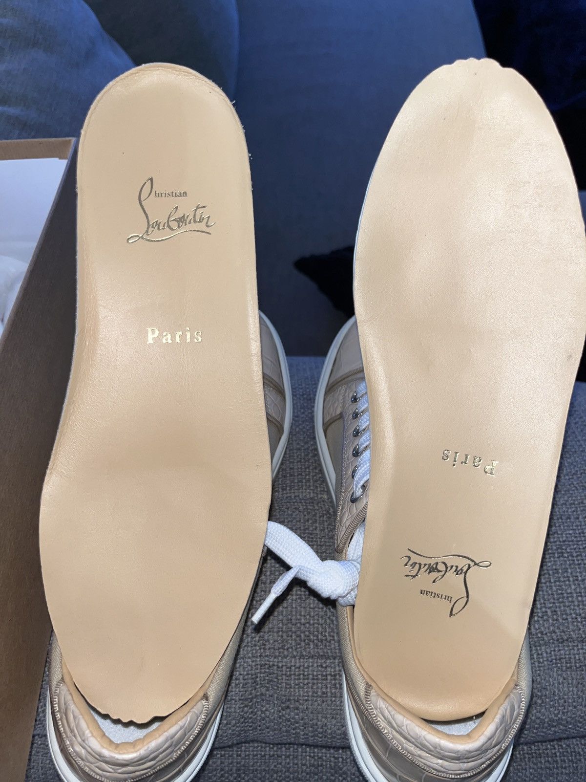 Christian Louboutin Women’s Christian Louboutin Vieirissima Orlato Flat Calf Size US 8 / IT 38 - 8 Thumbnail