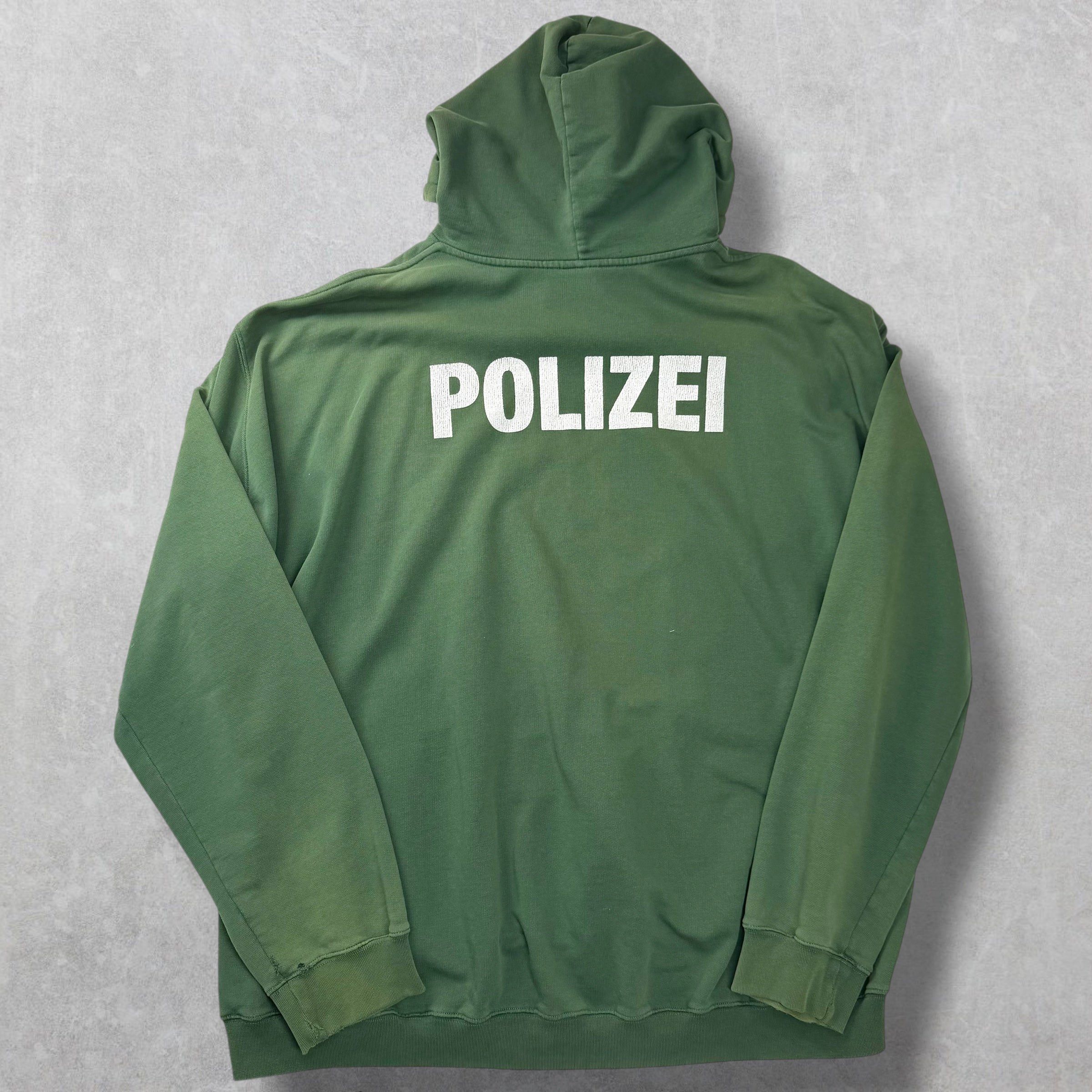 Vetements Vetements "Polizei" Oversized Hoodie L Size US L / EU 52-54 / 3 - 1 Thumbnail