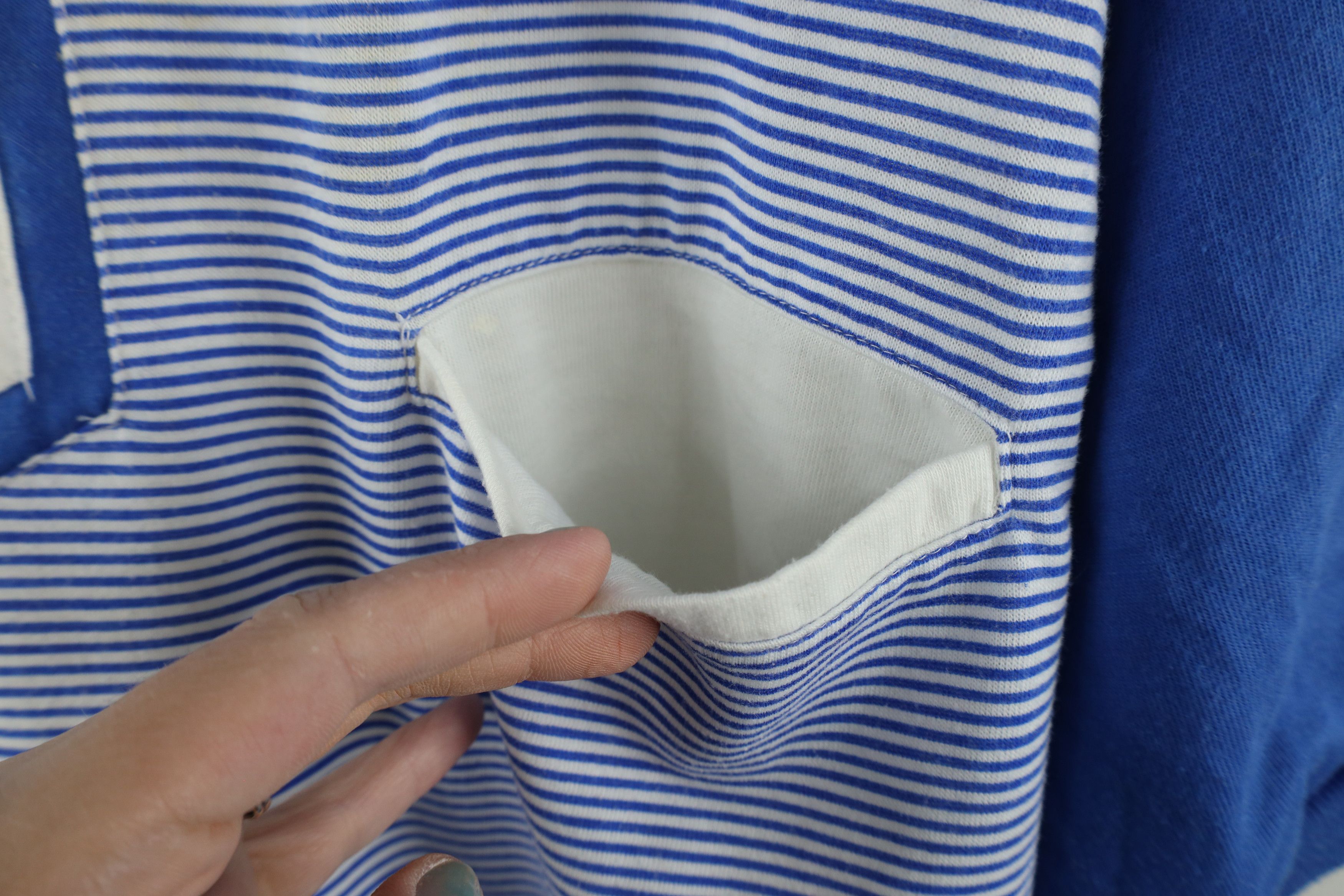 Vintage Vintage 90s Streetwear Striped Collared Pullover Polo Size US L / EU 52-54 / 3 - 4 Thumbnail