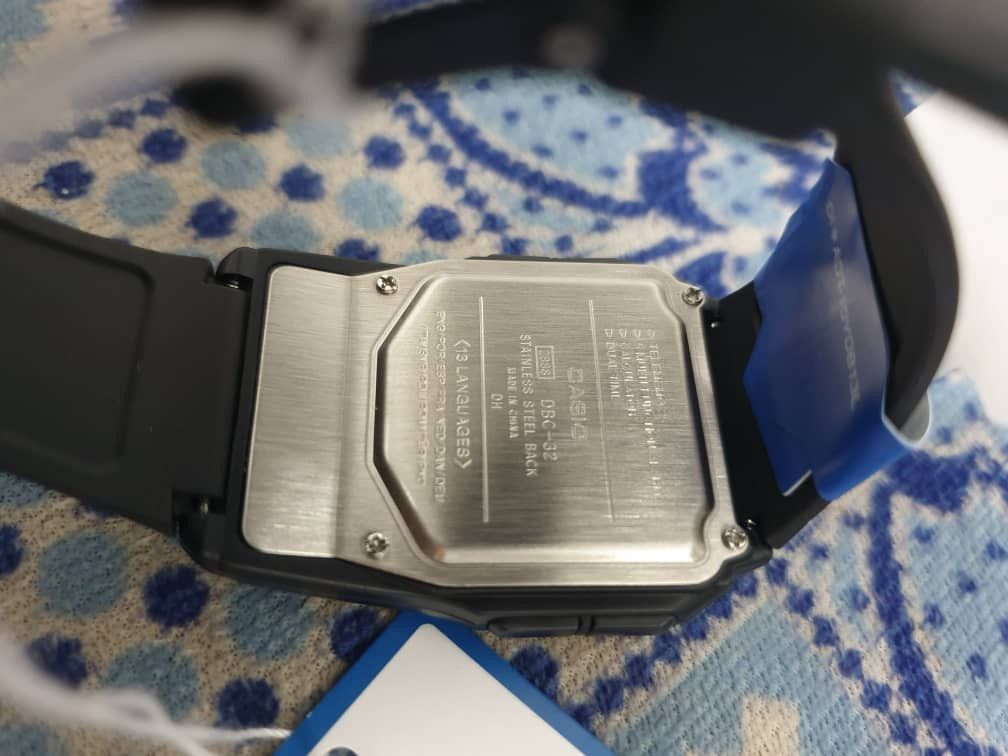 Casio Casio DBC 32 Japanese Black colour watch Size ONE SIZE - 7 Thumbnail
