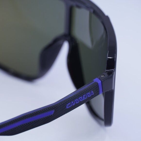 Carrera Carrera CARRERA 4017/S 0D51 Z0 Sunglasses Black Shield Frame Size ONE SIZE - 5 Thumbnail