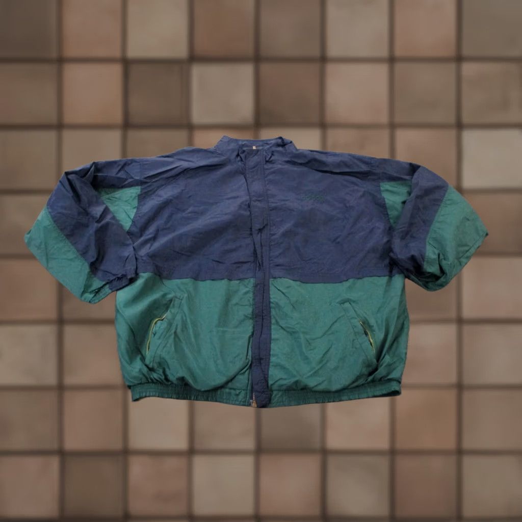 Adidas VINTAGE Adidas Jacket Mens XL Green Retro Lightweight Track Y2K Size US XL / EU 56 / 4 - 1 Thumbnail