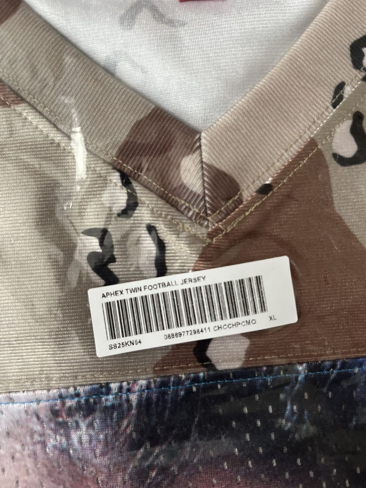 Supreme Supreme Aphex Twin Football Jersey Size US XL / EU 56 / 4 - 8 Thumbnail