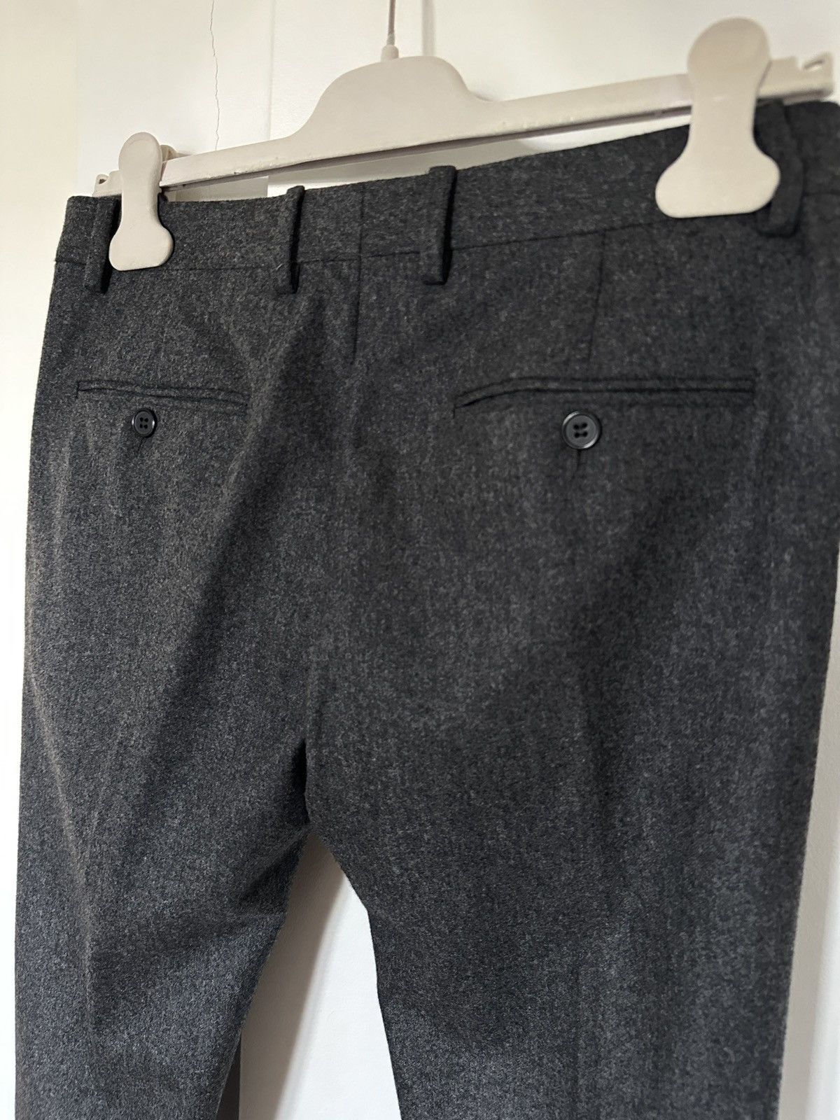 Saint Laurent Paris Saint Laurent Paris by Hedi Slimane woolen tailored pants Size US 29 - 3 Thumbnail
