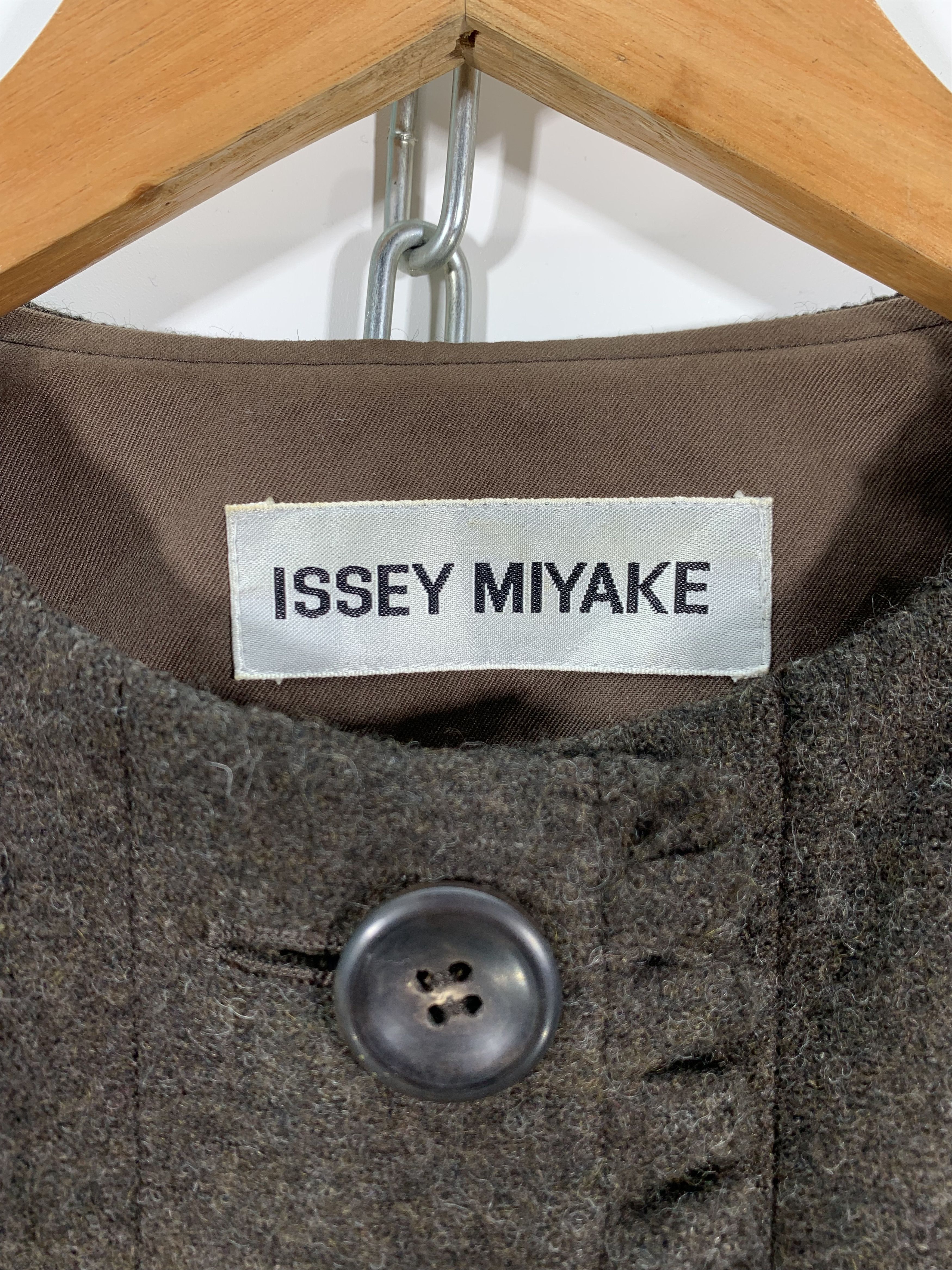 Issey Miyake ⚡️Woolhair Jacket Issey Miyake Size M / US 6-8 / IT 42-44 - 6 Thumbnail