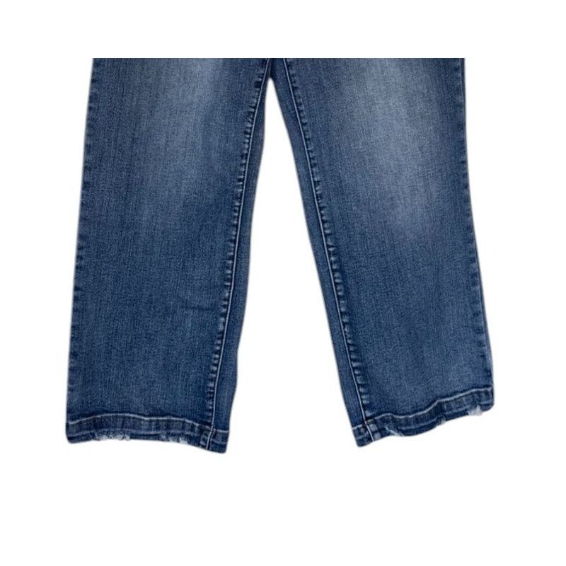 Judy Blue Judy Blue Jeans Women 25 Blue Wide Leg Crop Denim JB88592 Size 25" / US 0 / IT 36 - 4 Thumbnail