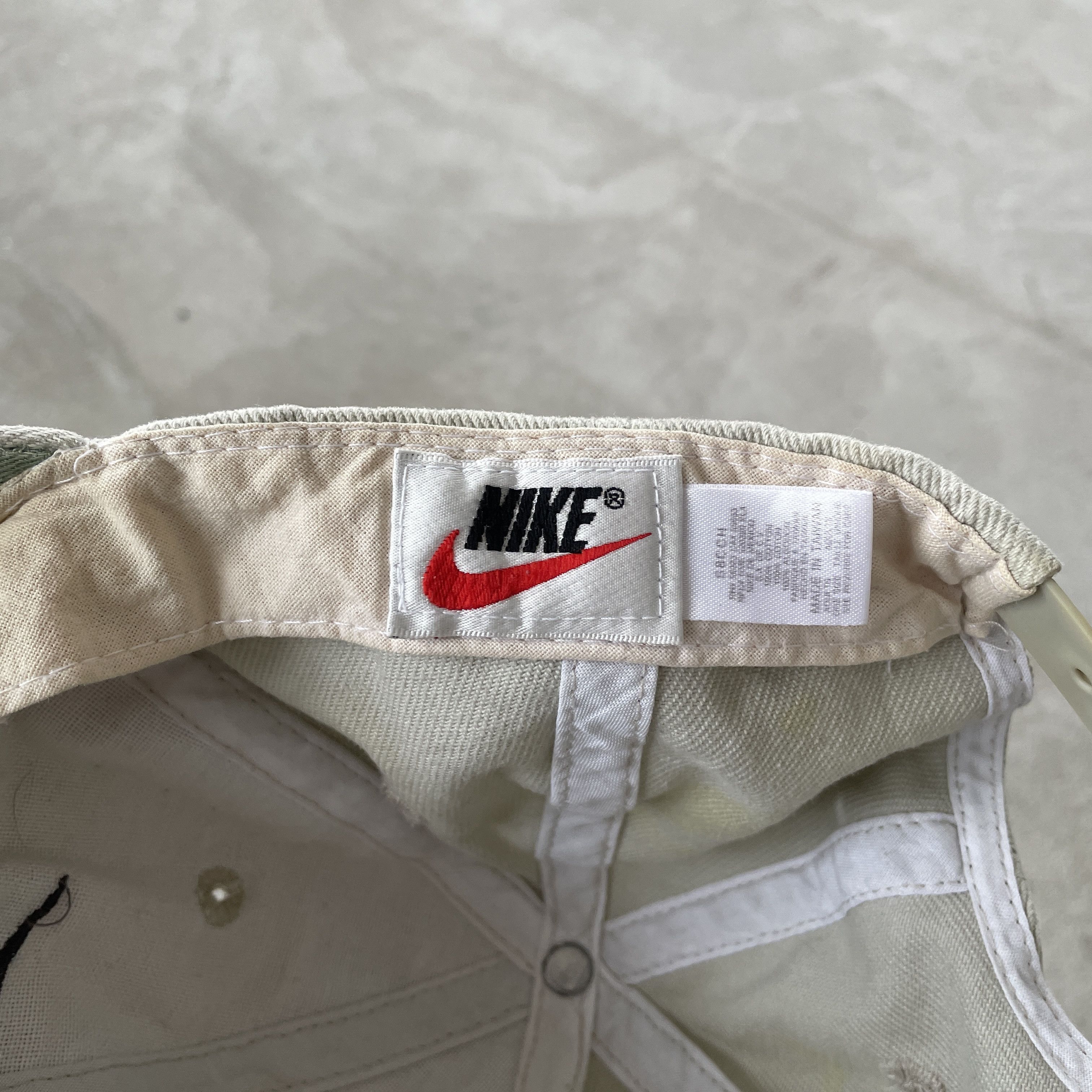Nike Vintage 90s Nike Big Swoosh Cap Size ONE SIZE - 4 Thumbnail