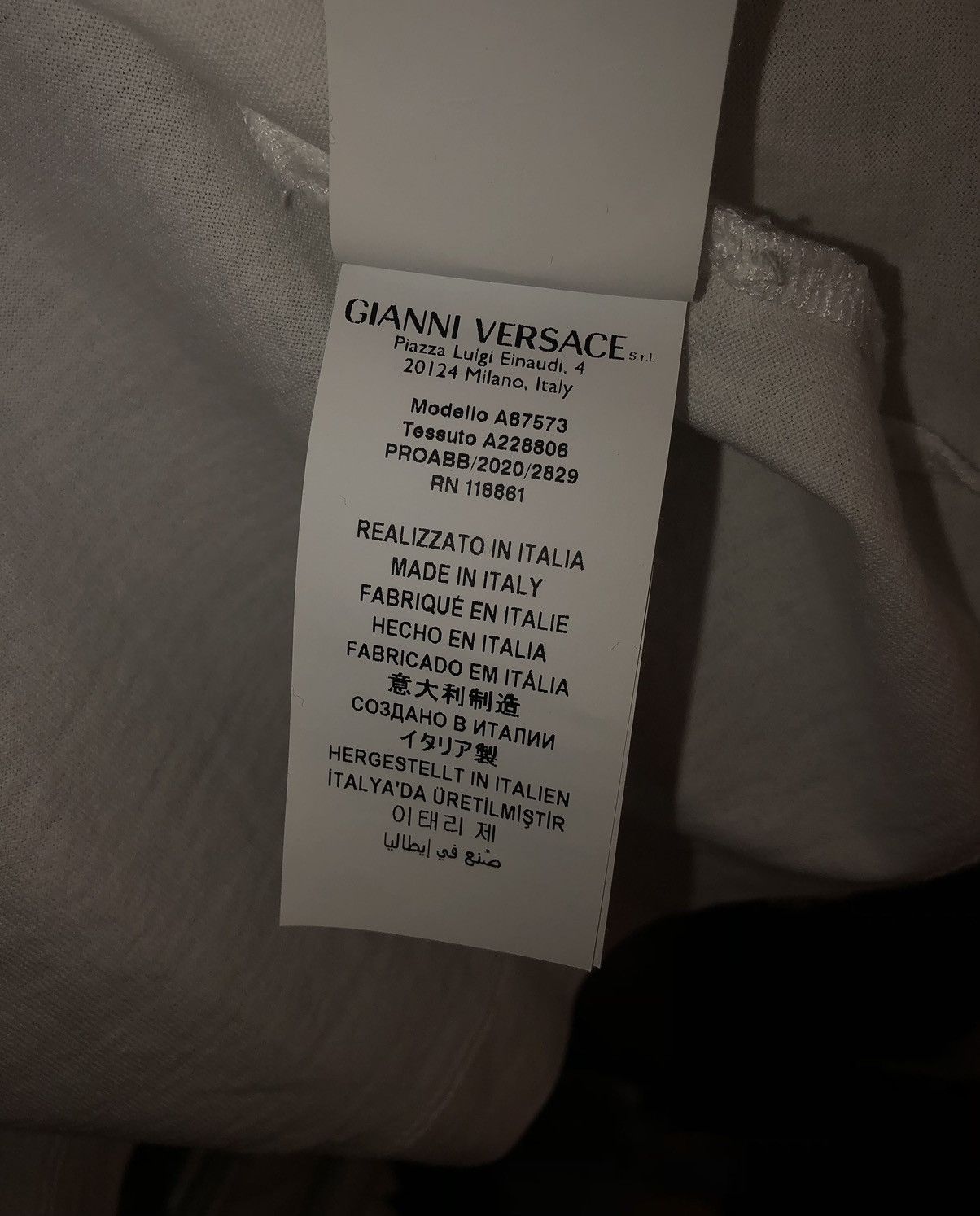 Versace Versace T Shirt Medusa US Men’s Medium Size US M / EU 48-50 / 2 - 5 Thumbnail