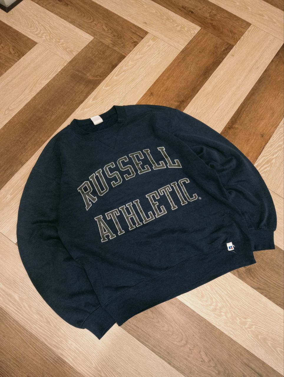 Russell Athletic VINTAGE RUSSELL ATHLETIC SPELLOUT CREWNECK Size US M / EU 48-50 / 2 - 2 Thumbnail