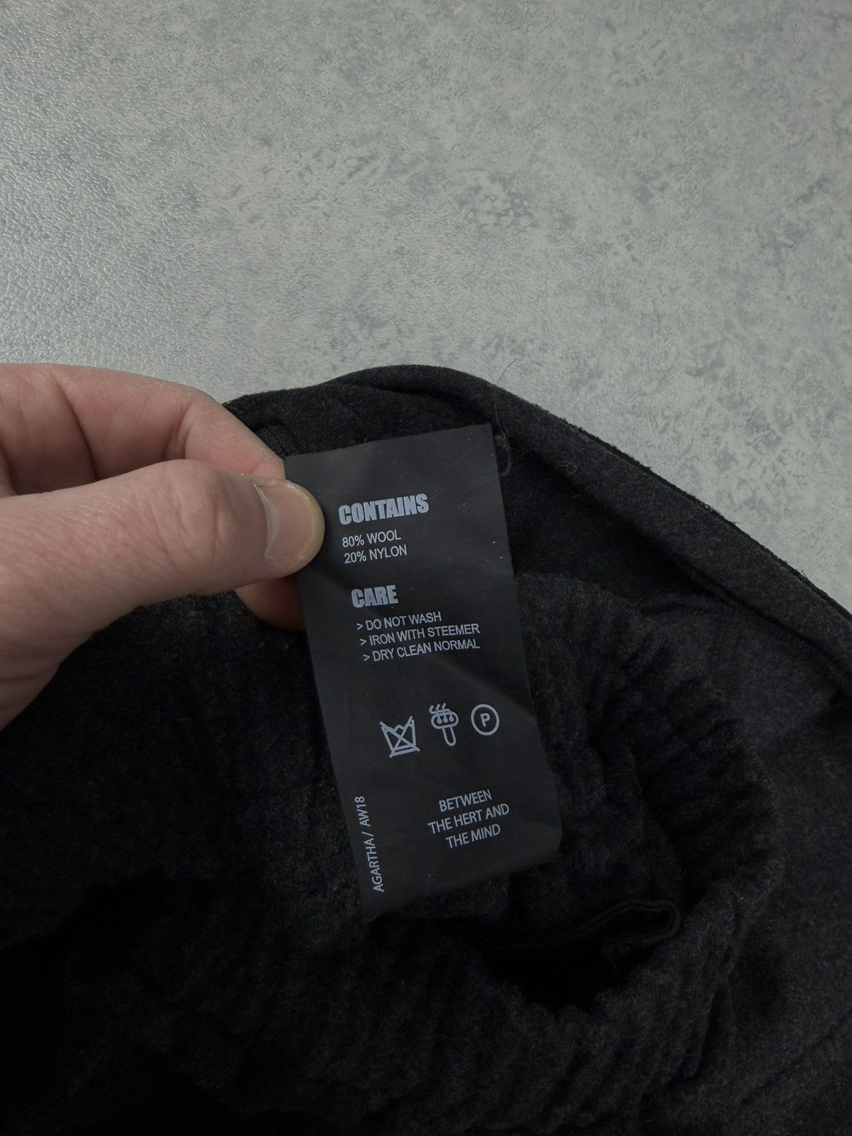Demobaza Demobaza Wool Drop Crotch Pants Avant-Garde Ninja Size US 32 / EU 48 - 9 Thumbnail