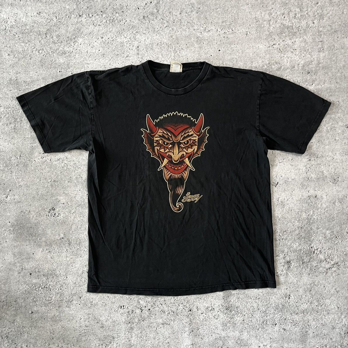 Designer × Vintage Sailor Jerry tattoo artist promotion tee XL vintage Size US XL / EU 56 / 4 - 1 Thumbnail