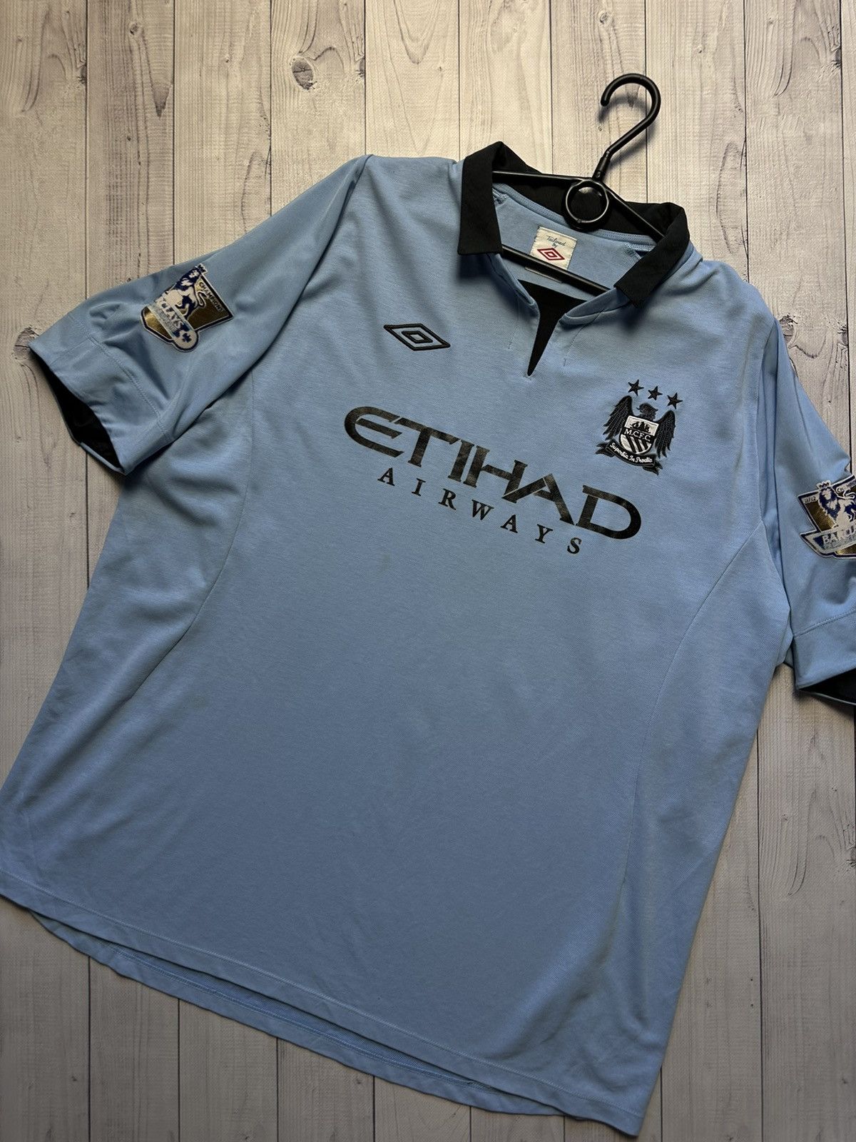 Umbro × Vintage Vintage Manchester City Umbro soccer jersey size XXL Size US XXL / EU 58 / 5 - 2 Thumbnail
