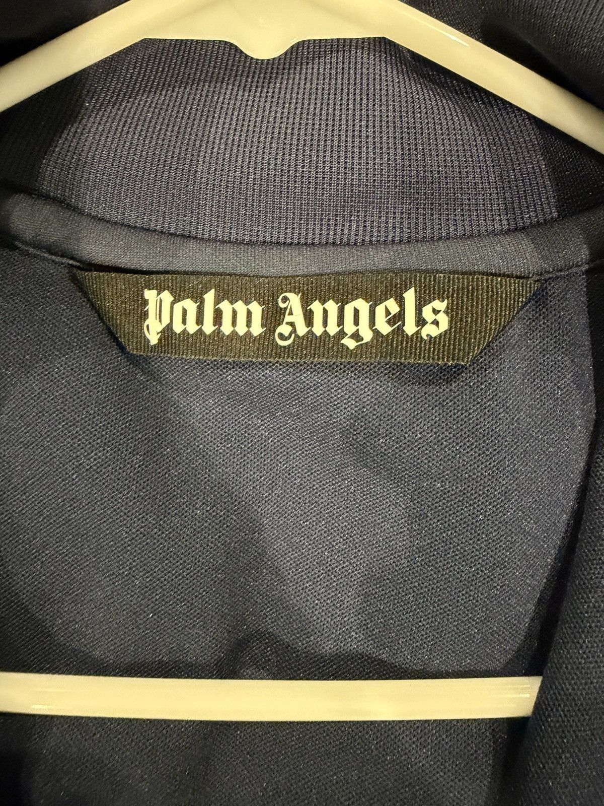 Palm Angels Palm Angels Classic Track Jacket Navy/White - Full Zip Size US XS / EU 42 / 0 - 3 Thumbnail
